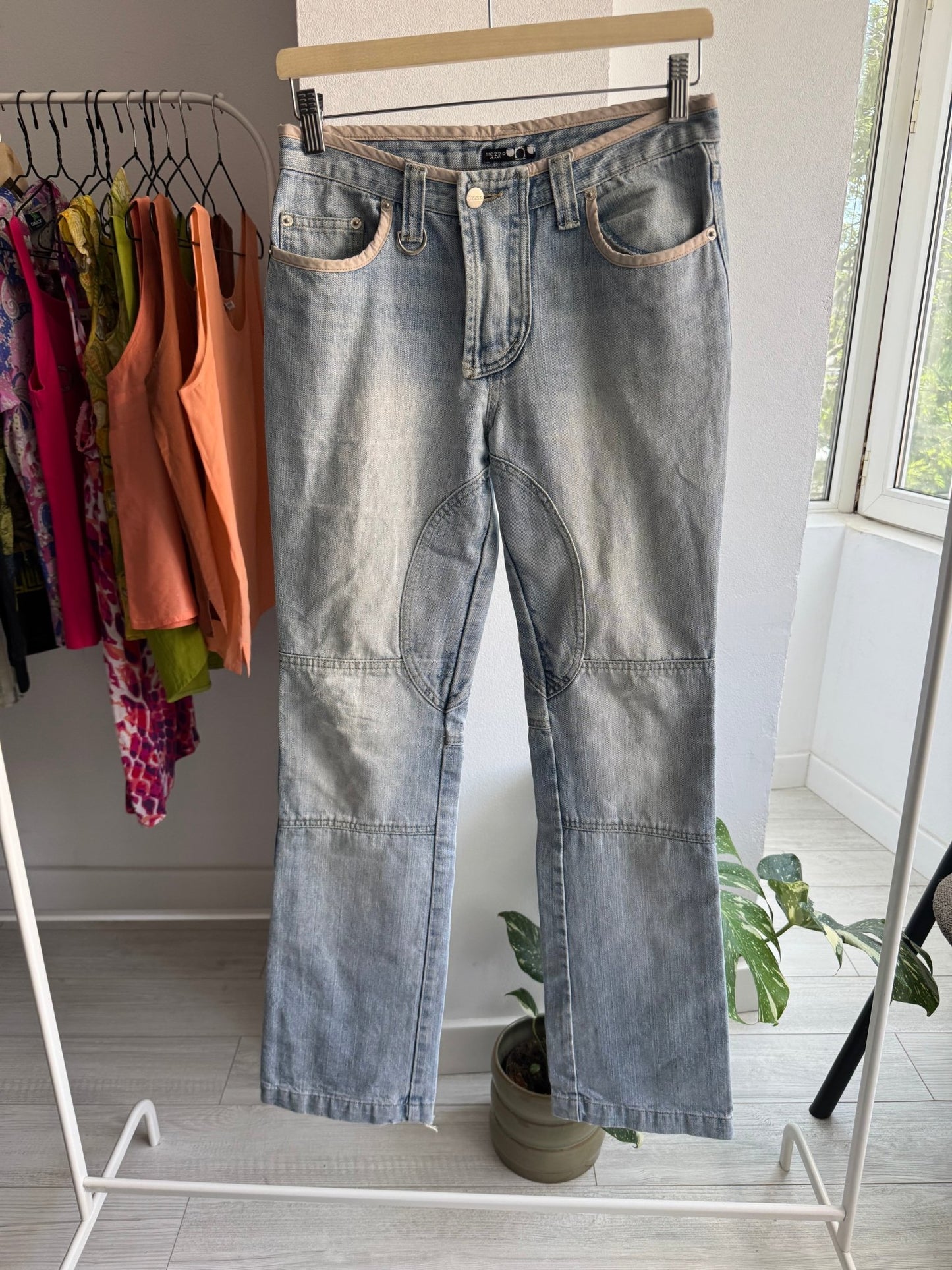 👖 Blugi Y2K Light Wash Relaxed Fit – IT 42 Damă (M) - anbracaminte