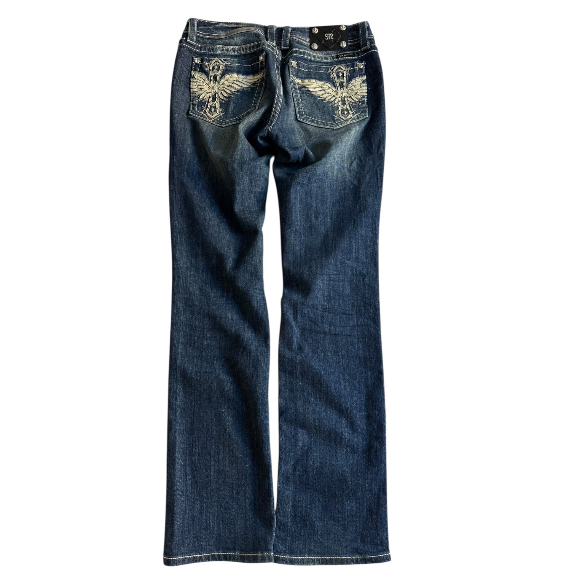 👖 Blugi Y2K Miss Me Straight Fit – US 31 - anbracaminte
