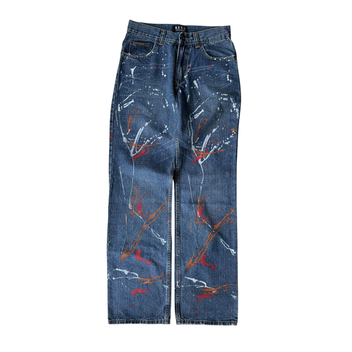 🎨 Blugi Y2K Painter – Relaxed Fit – US 29 - anbracaminte