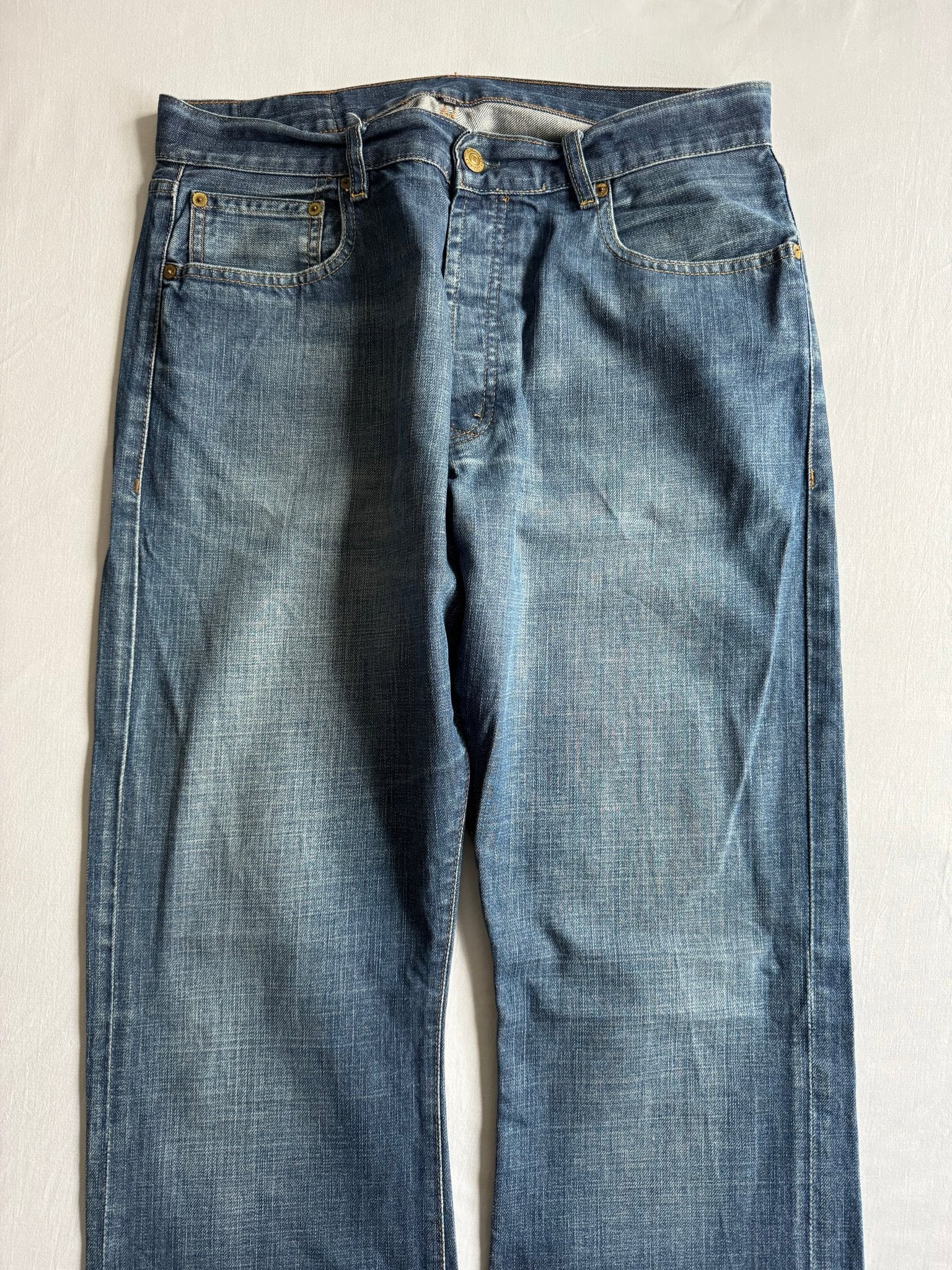 👖 Blugi Y2K Polo Jeans by Ralph Lauren / Bootcut (W32 - W33) - anbracaminte