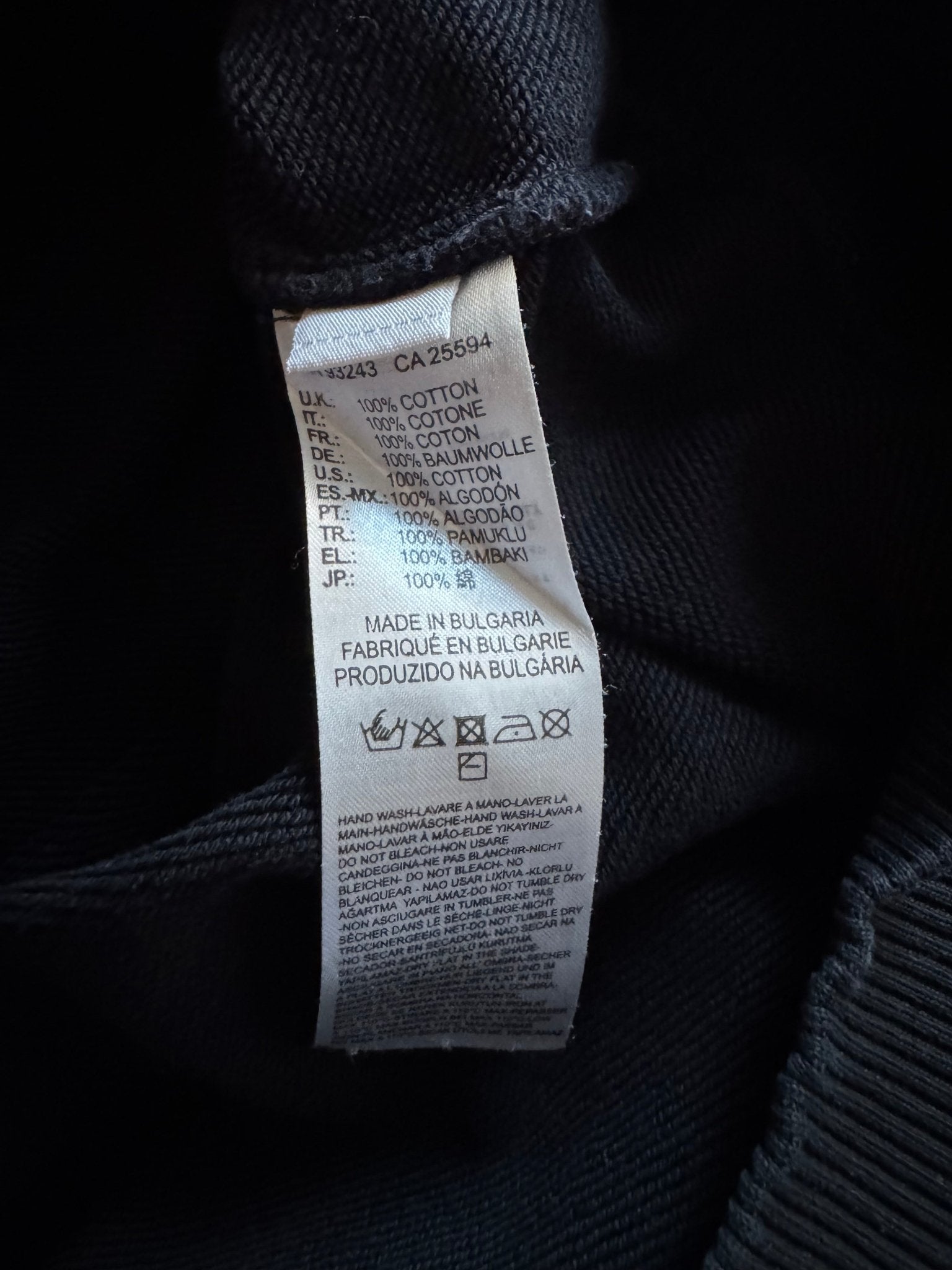 ⛽️ Bluză Diesel crewneck neagră cu fermoare – mărimea L - anbracaminte