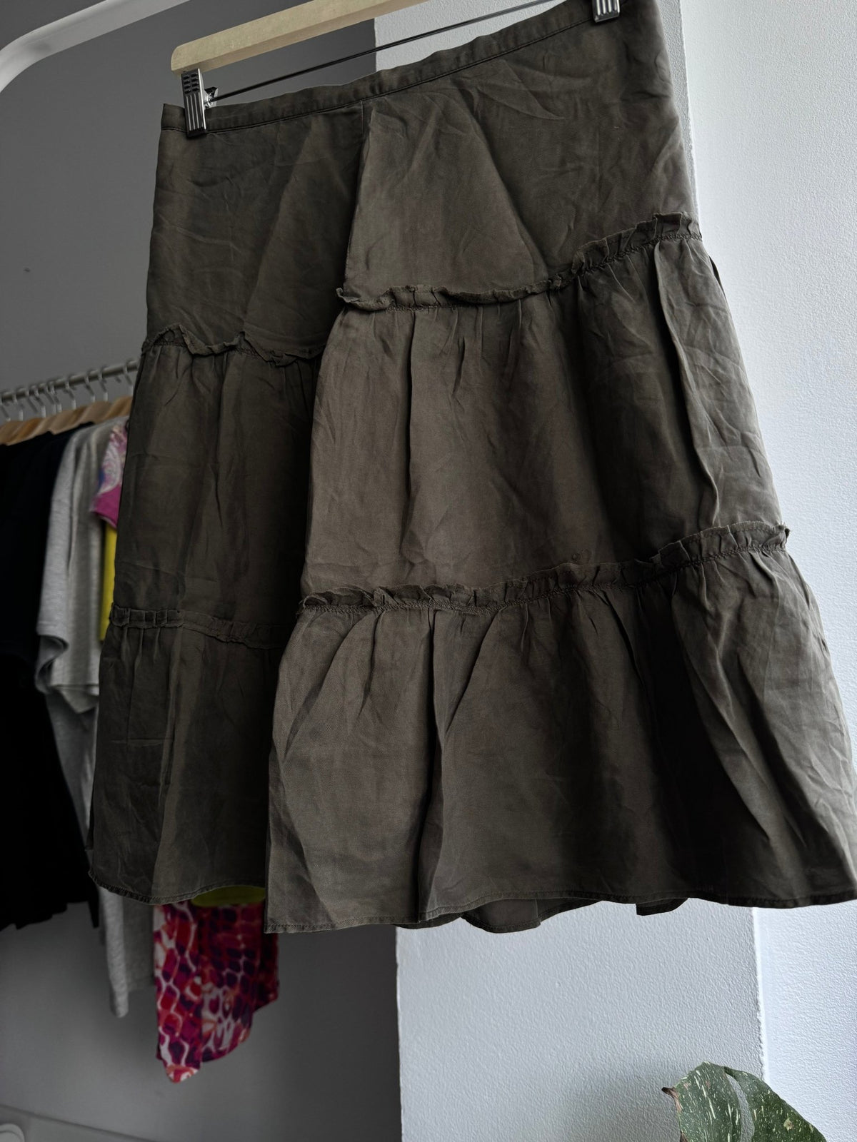 ☀️ Burberry Fustă Mătase Y2K – US 6 / S Femei | Made in Italy - anbracaminte