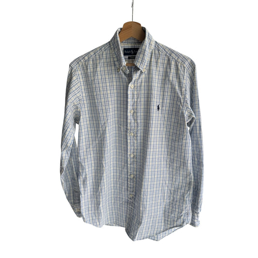 🐴 Cămașă Carouri Polo Ralph Lauren Vintage | Relaxed Fit – S Bărbați - anbracaminte
