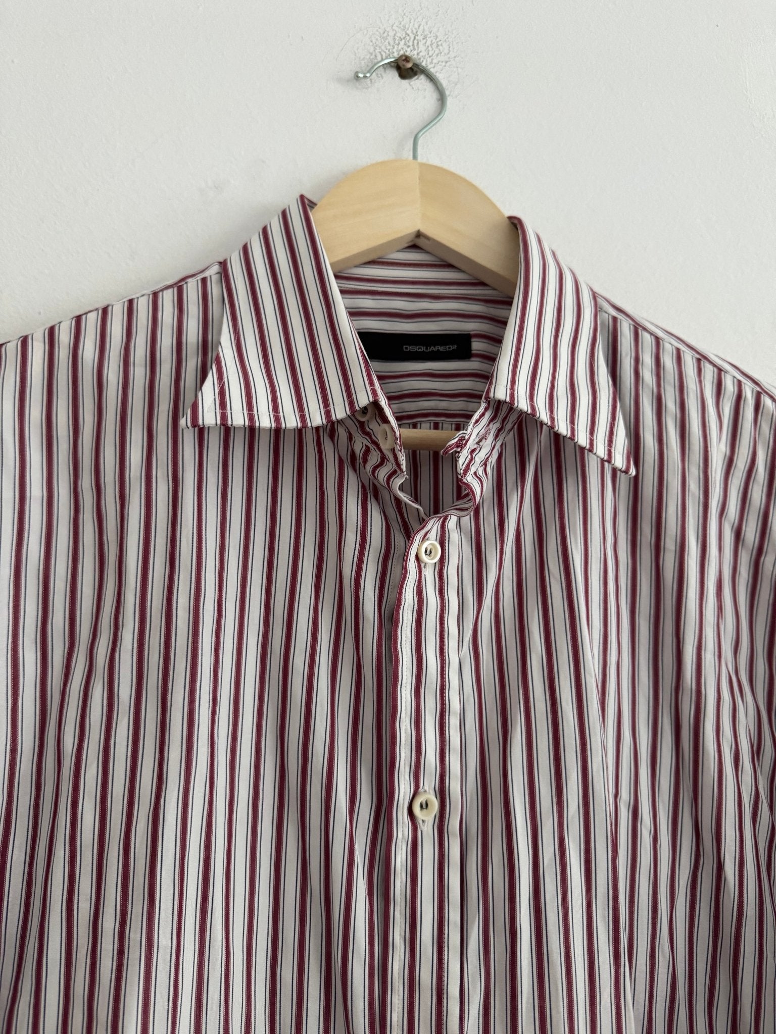👔 Cămașă Dsquared² în Dungi – Bărbați | XL | Made in Italy | Y2K - anbracaminte
