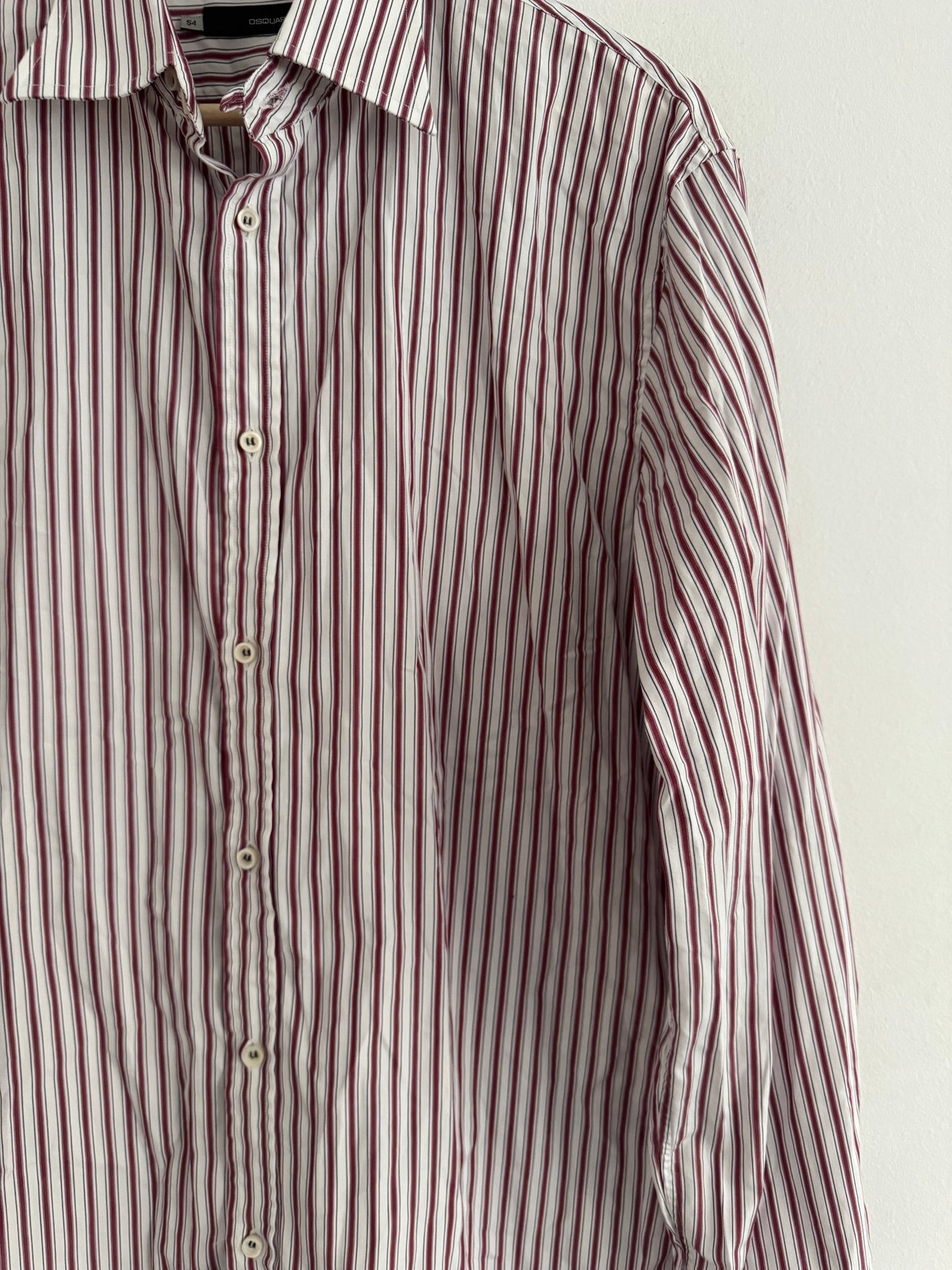 👔 Cămașă Dsquared² în Dungi – Bărbați | XL | Made in Italy | Y2K - anbracaminte