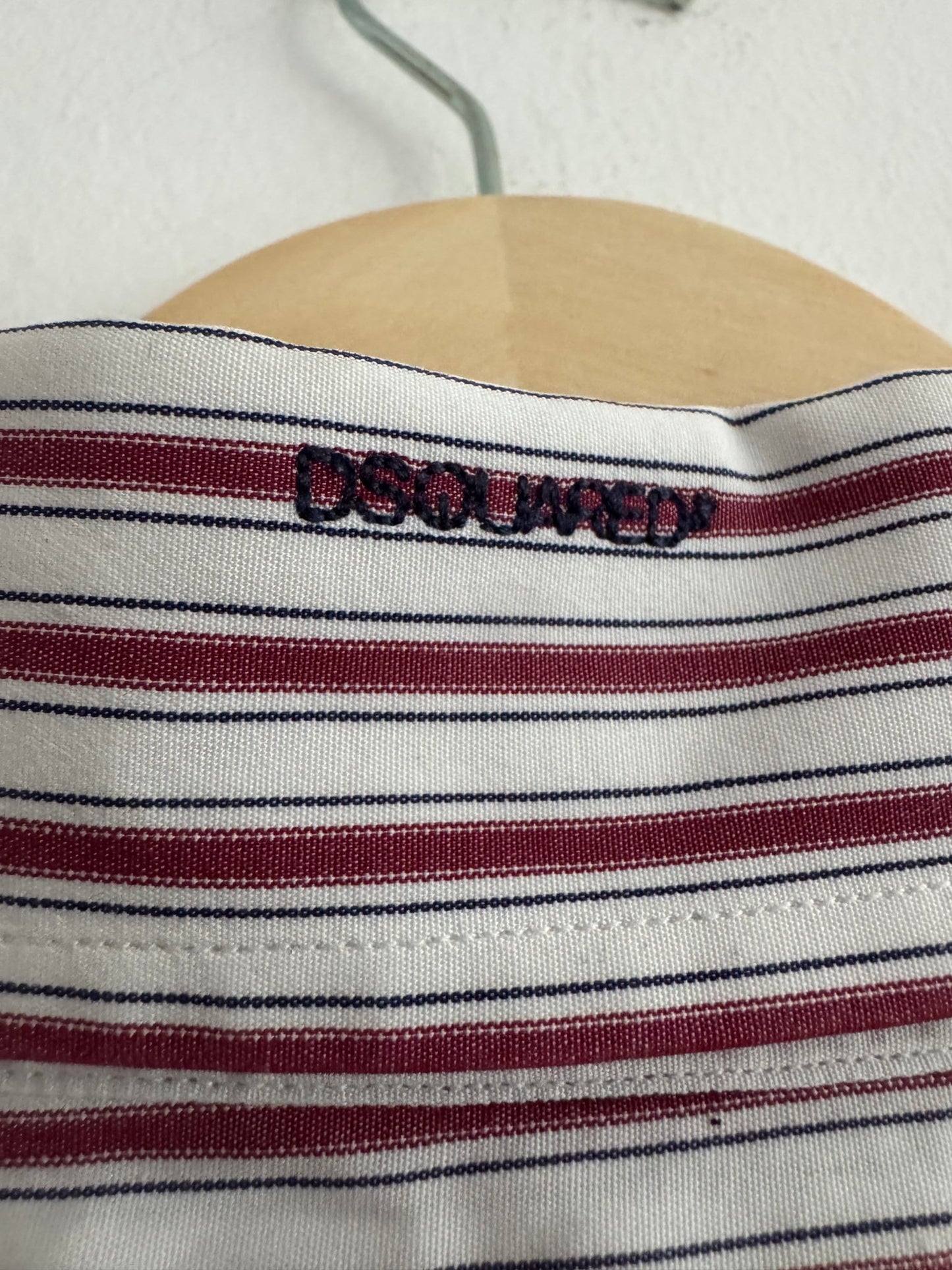 👔 Cămașă Dsquared² în Dungi – Bărbați | XL | Made in Italy | Y2K - anbracaminte