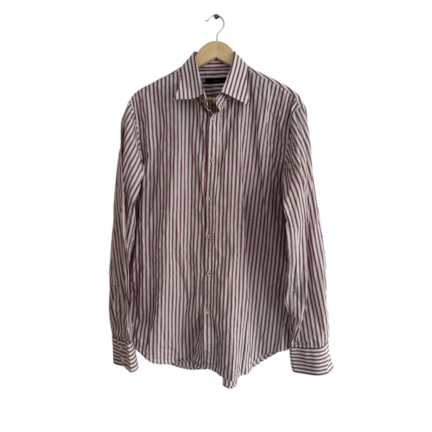 👔 Cămașă Dsquared² în Dungi – Bărbați | XL | Made in Italy | Y2K - anbracaminte
