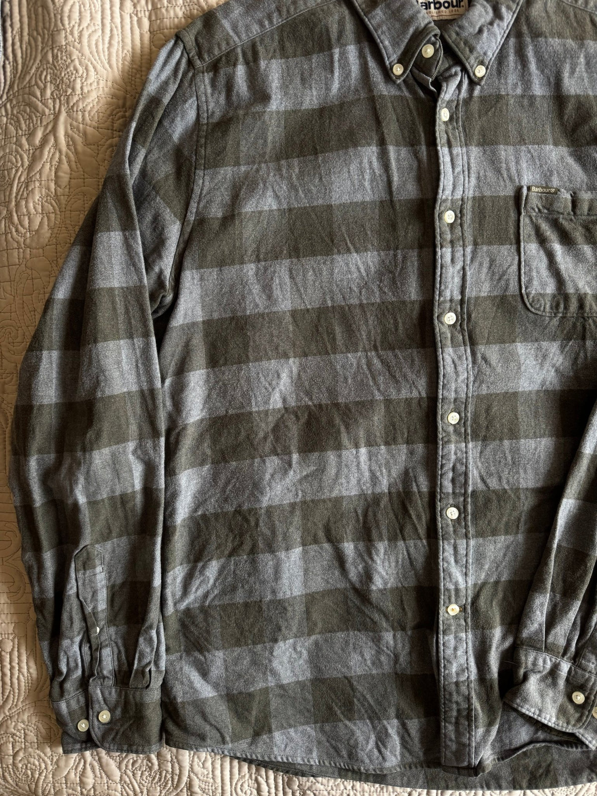 Cămașă Flannel în Carouri Barbour | L Bărbați - anbracaminte