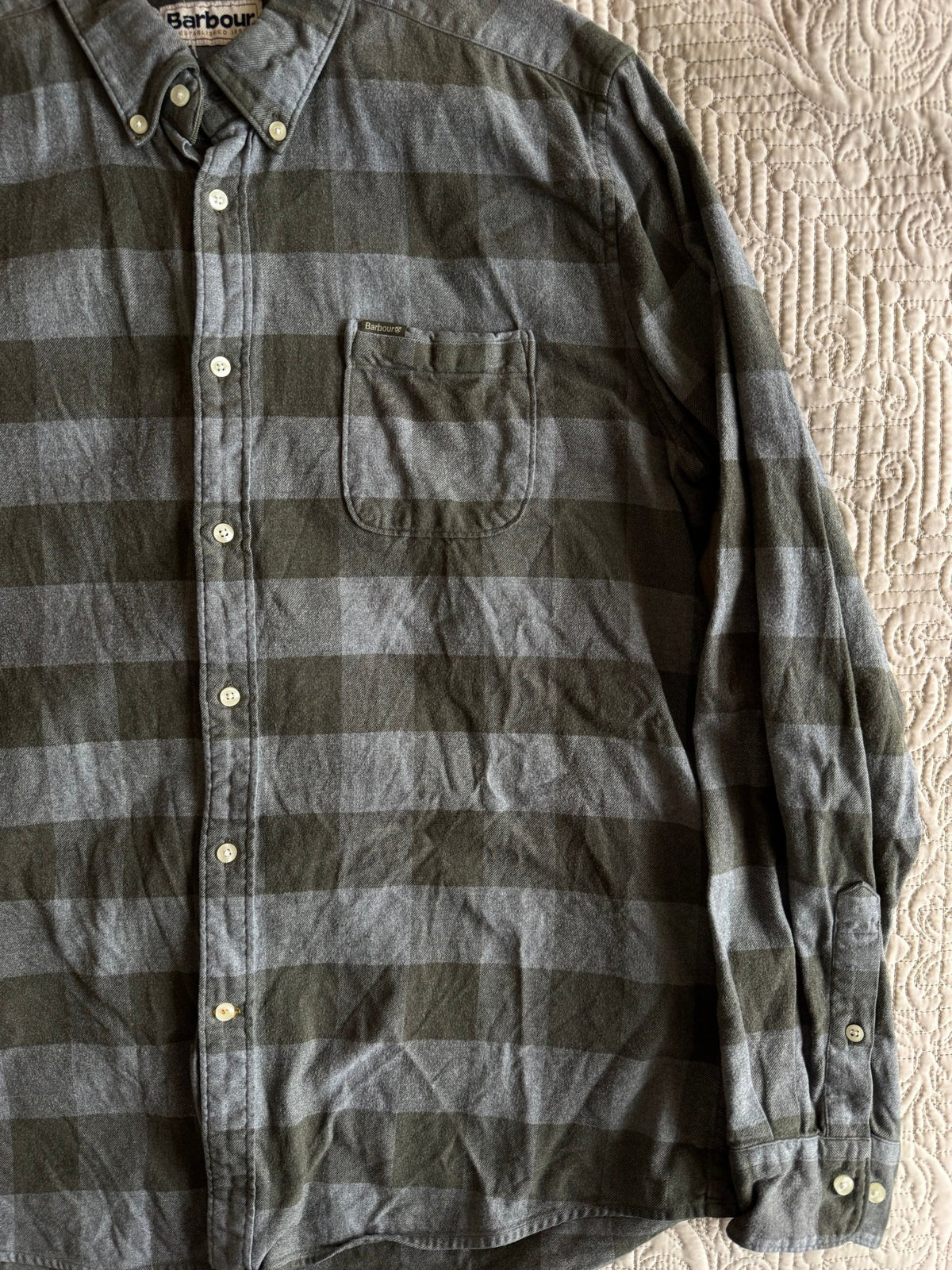 Cămașă Flannel în Carouri Barbour | L Bărbați - anbracaminte
