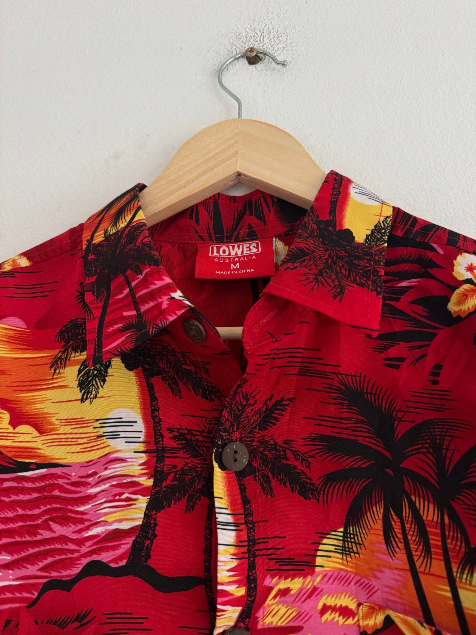 🌺 Cămașă Hawaiiană cu Print – M - anbracaminte