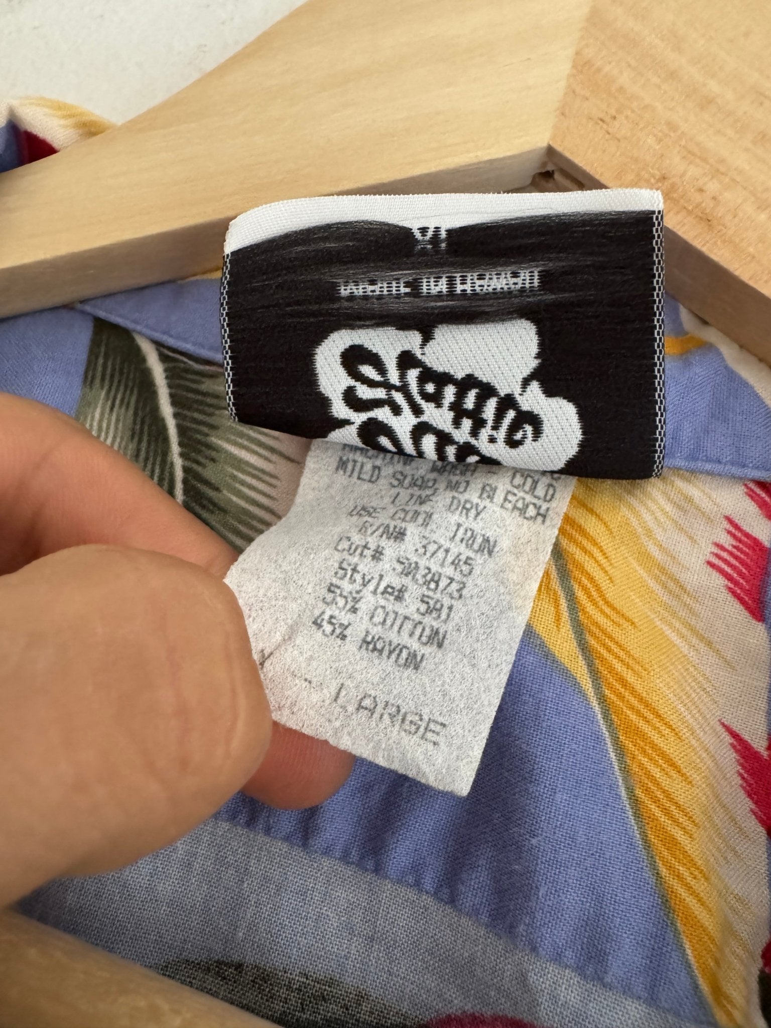 🌺 Cămașă Hawaiiană Vintage cu Print – XL – Made in Hawaii - anbracaminte