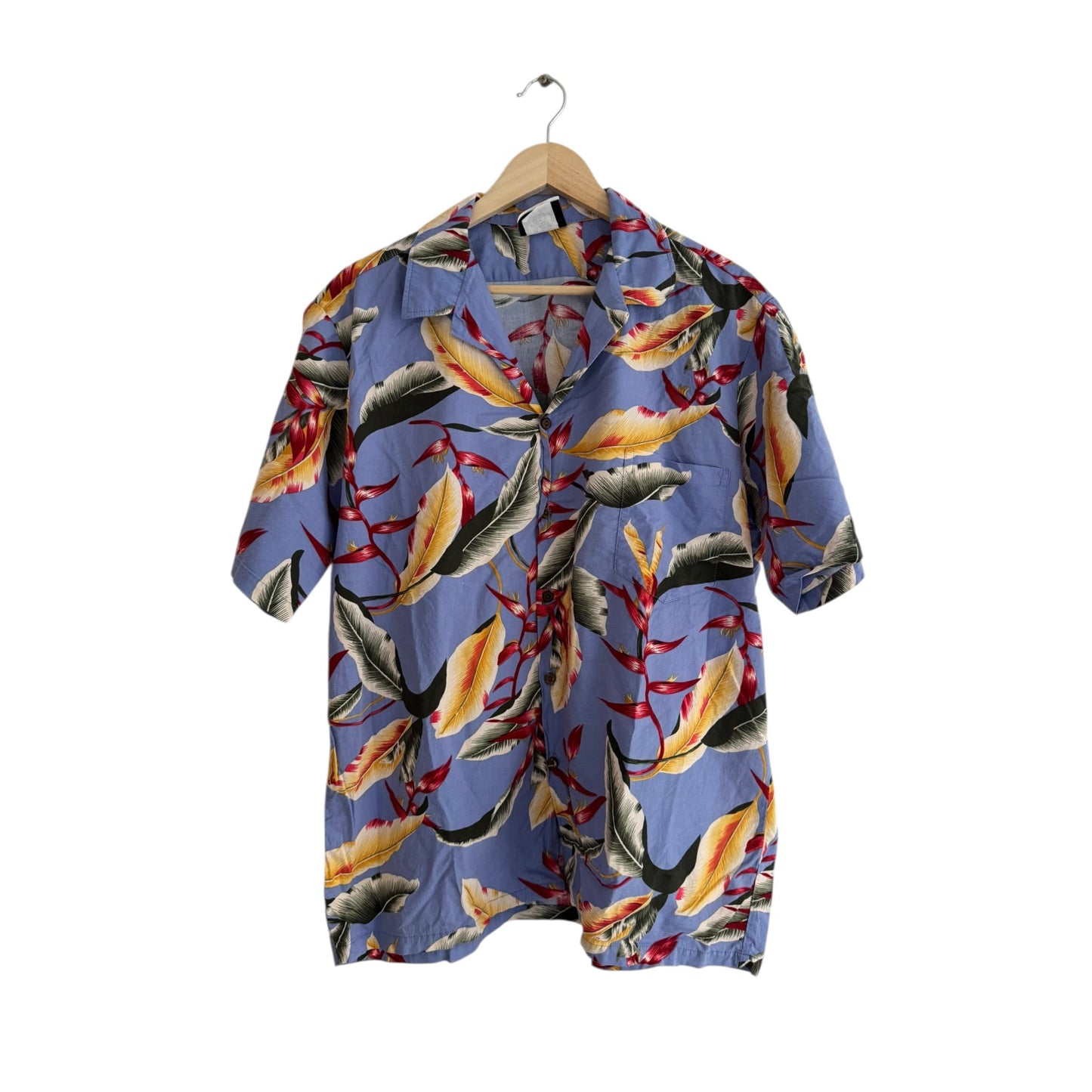 🌺 Cămașă Hawaiiană Vintage cu Print – XL – Made in Hawaii - anbracaminte