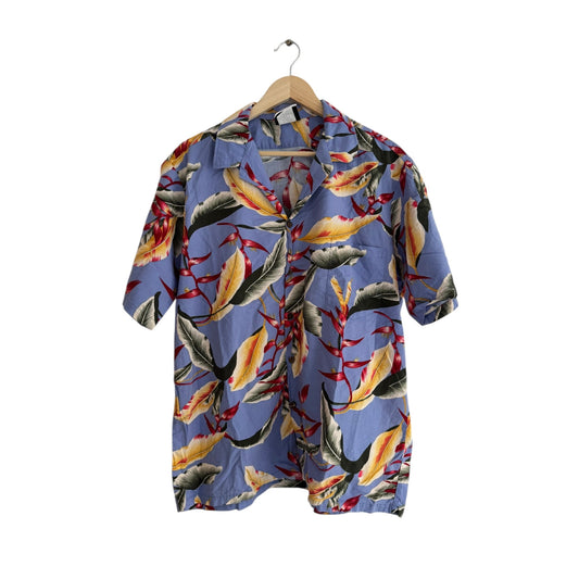 🌺 Cămașă Hawaiiană Vintage cu Print – XL – Made in Hawaii - anbracaminte