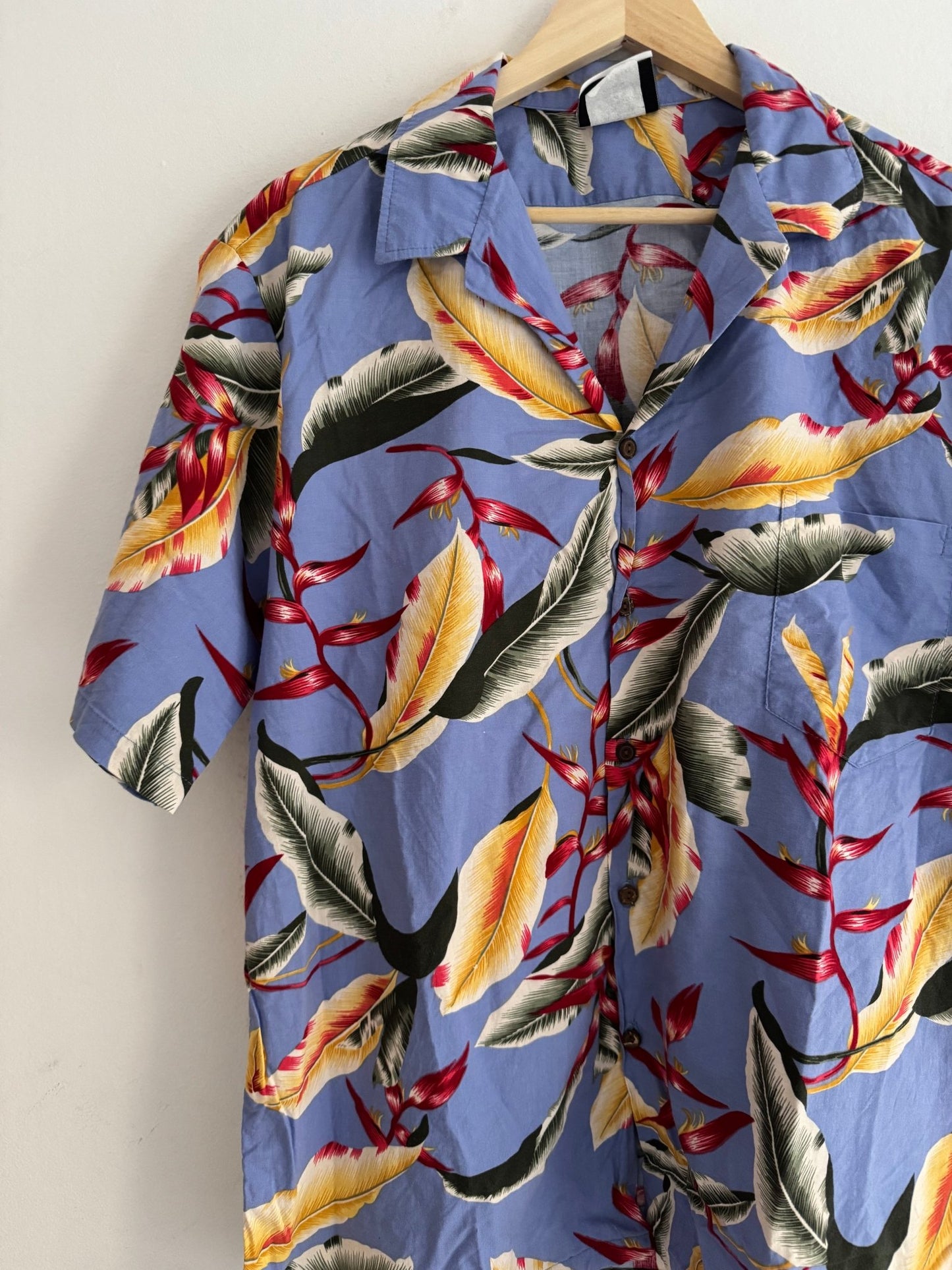 🌺 Cămașă Hawaiiană Vintage cu Print – XL – Made in Hawaii - anbracaminte