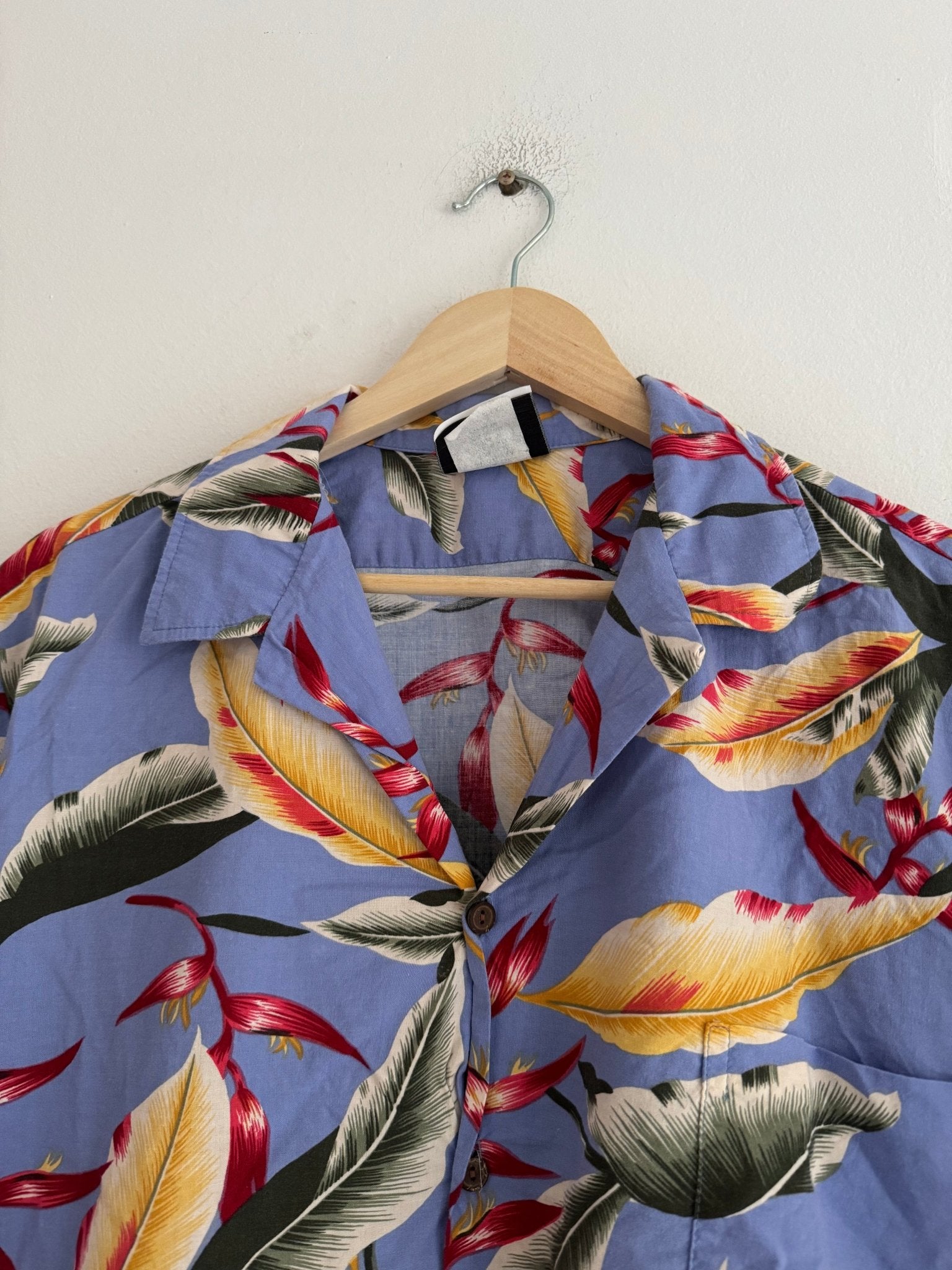🌺 Cămașă Hawaiiană Vintage cu Print – XL – Made in Hawaii - anbracaminte