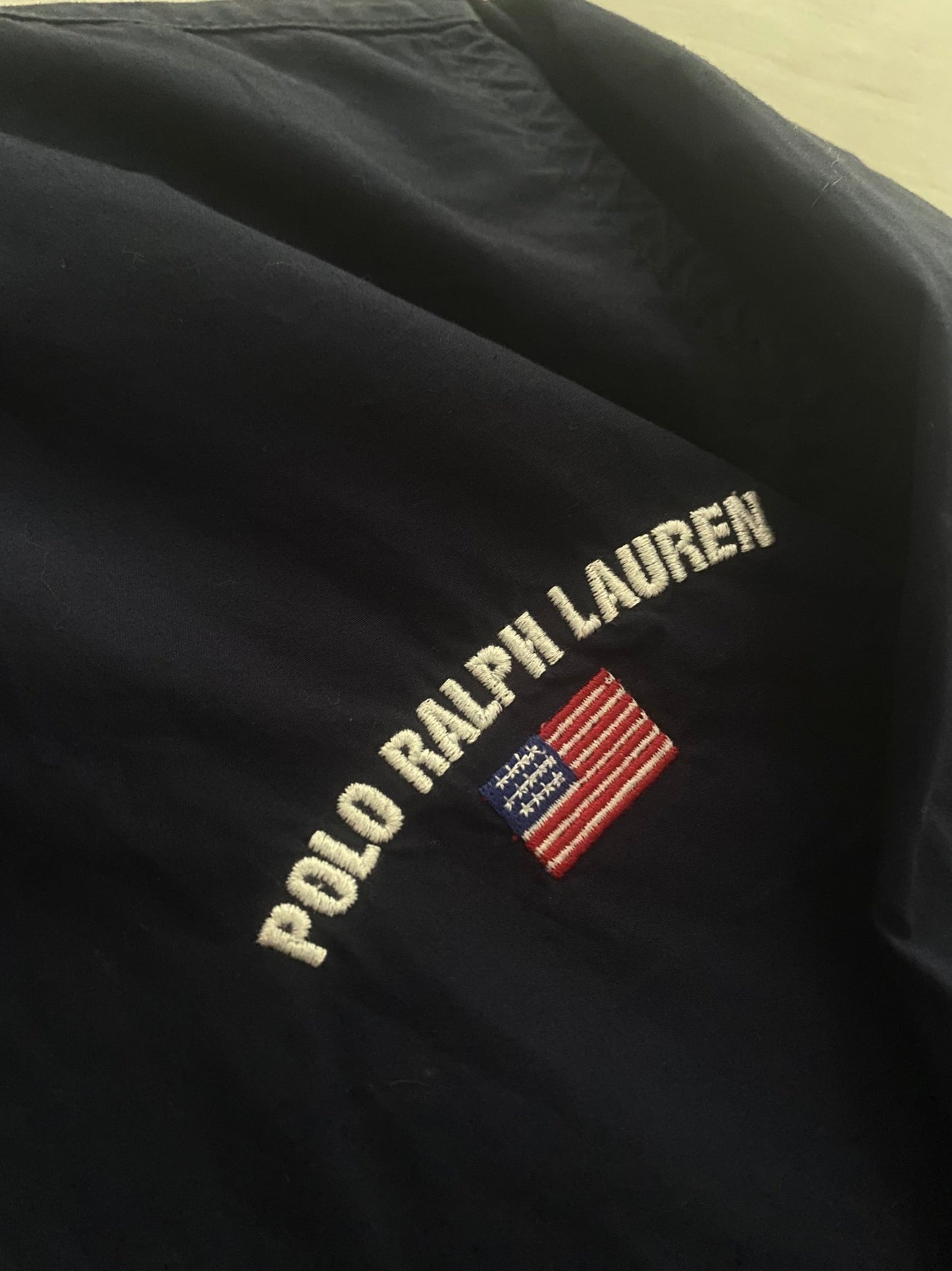 Cămașă Polo Ralph Lauren Navy – Logo Mare Pe Piept, Mărime L (Femei) - anbracaminte