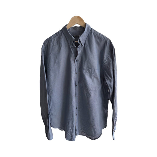 👔 Cămașă Texturată Giorgio Armani Vintage | Made in Italy | Relaxed Fit – L Bărbați - anbracaminte