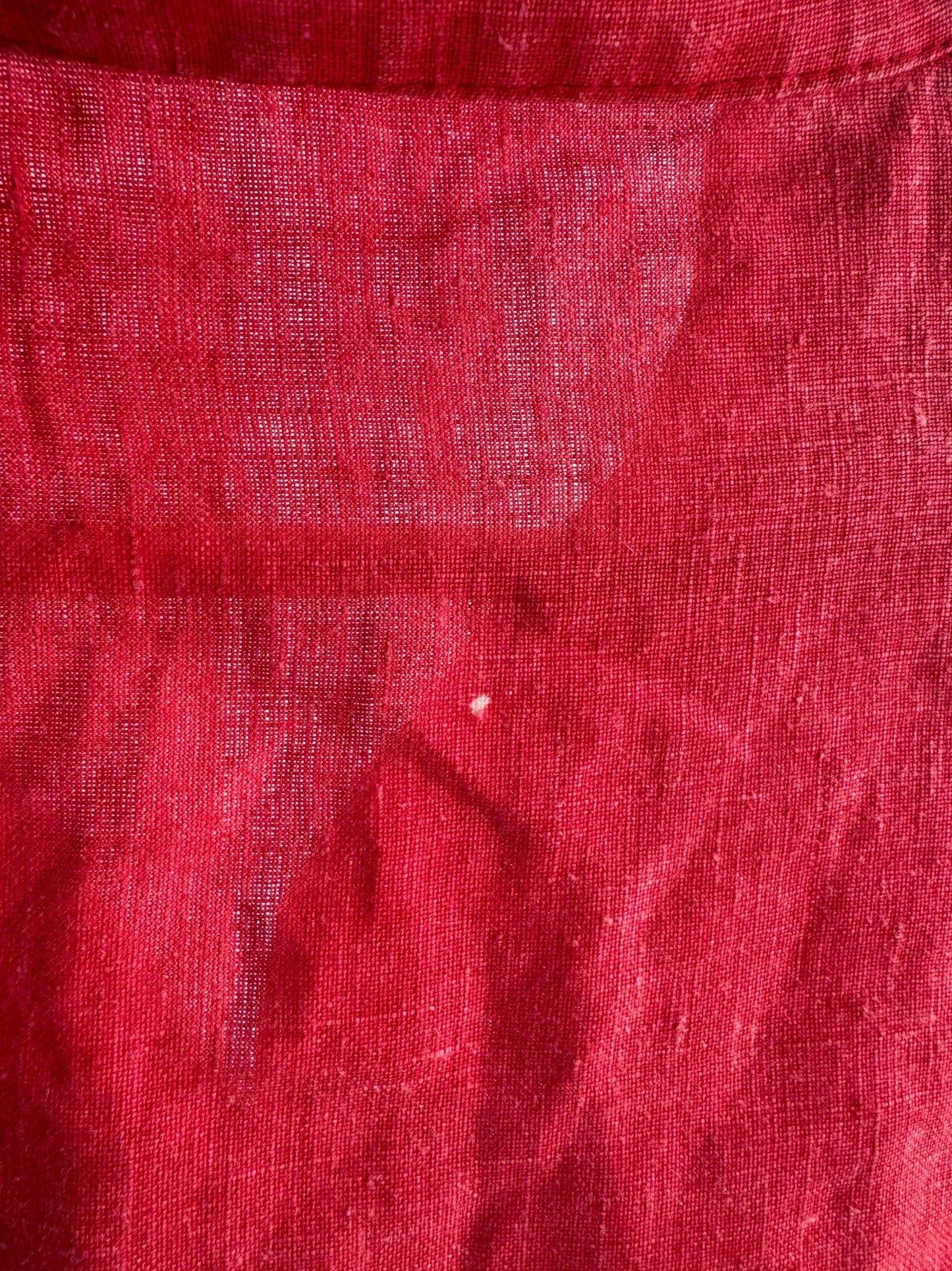 🍒 Cămașă Vintage Damă din In Roșu – S – Made in Italy - anbracaminte