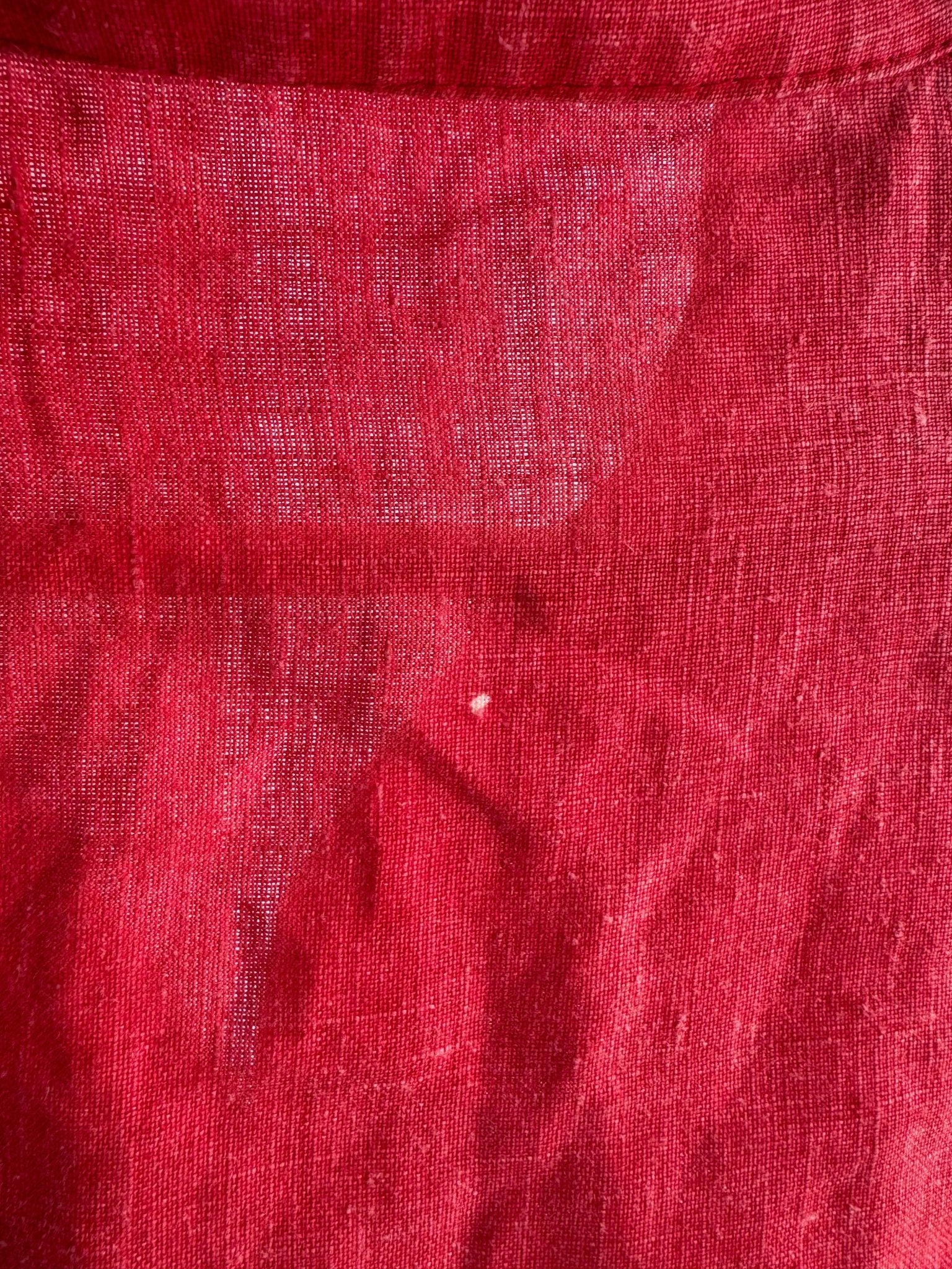 🍒 Cămașă Vintage Damă din In Roșu – S – Made in Italy - anbracaminte