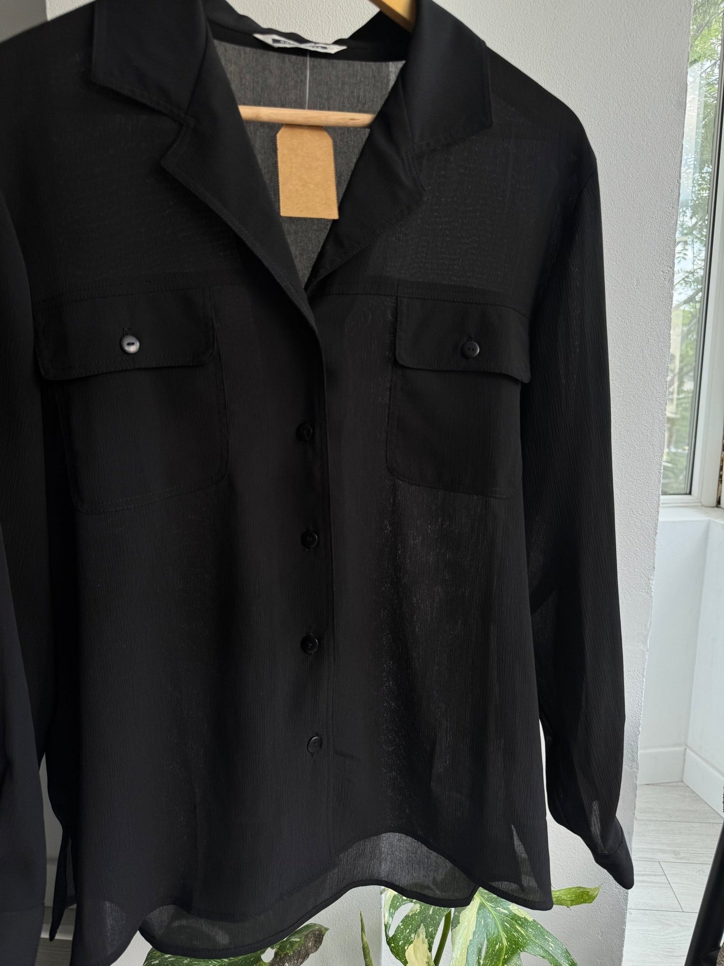 ✨ Cămașă Vintage Damă din Mătase – L – Made in Italy - anbracaminte