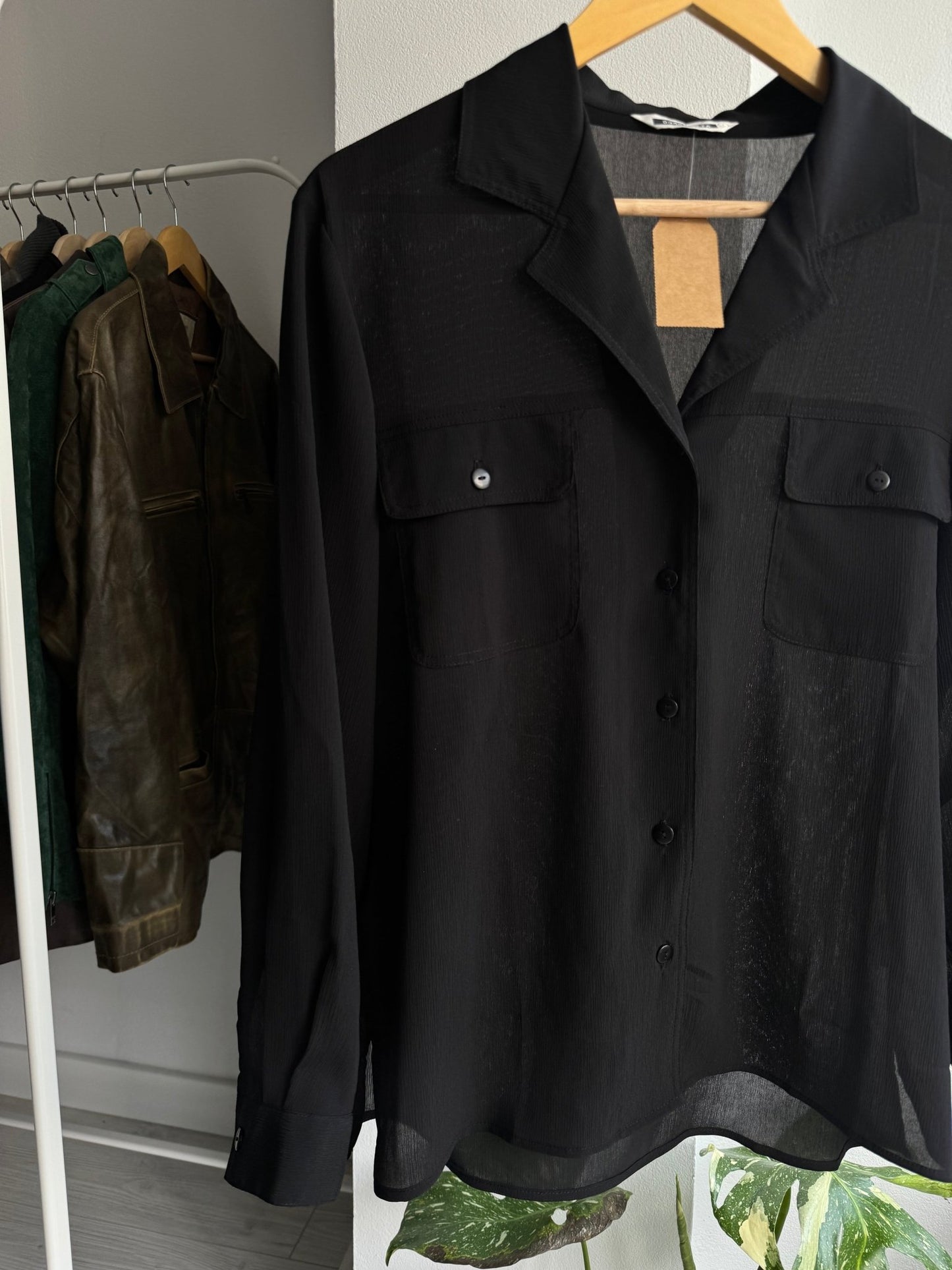 ✨ Cămașă Vintage Damă din Mătase – L – Made in Italy - anbracaminte