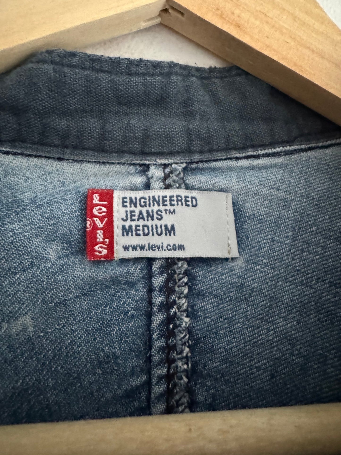 👖 Cămașă Vintage Levi’s Engineered Jeans Denim – M - anbracaminte