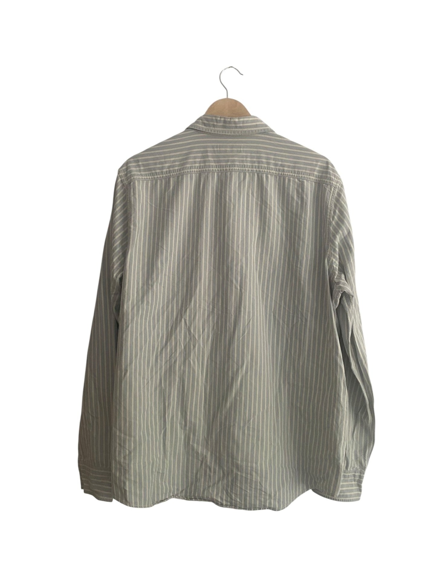 Cămașă Vintage Polo Jeans Ralph Lauren – Dungi Albastre, Mărime XL - anbracaminte