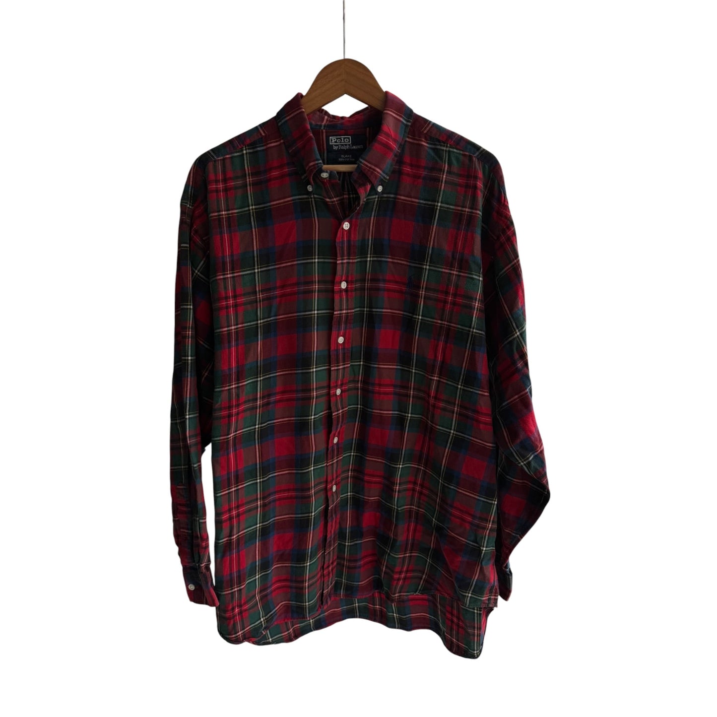 🐴 Cămașă Vintage Ralph Lauren în Carouri – XL - anbracaminte