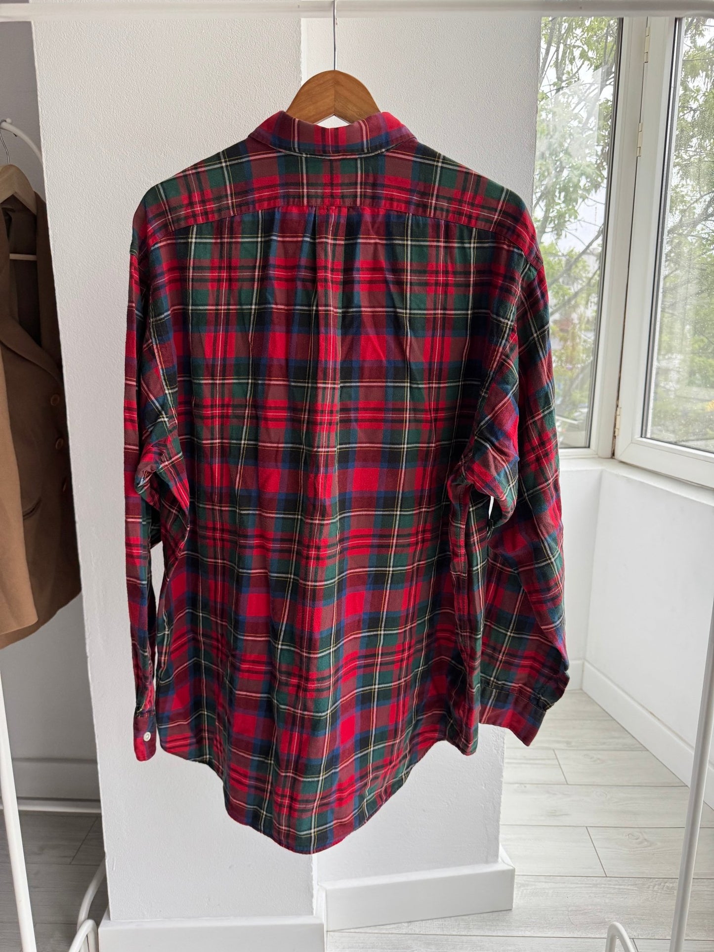 🐴 Cămașă Vintage Ralph Lauren în Carouri – XL - anbracaminte