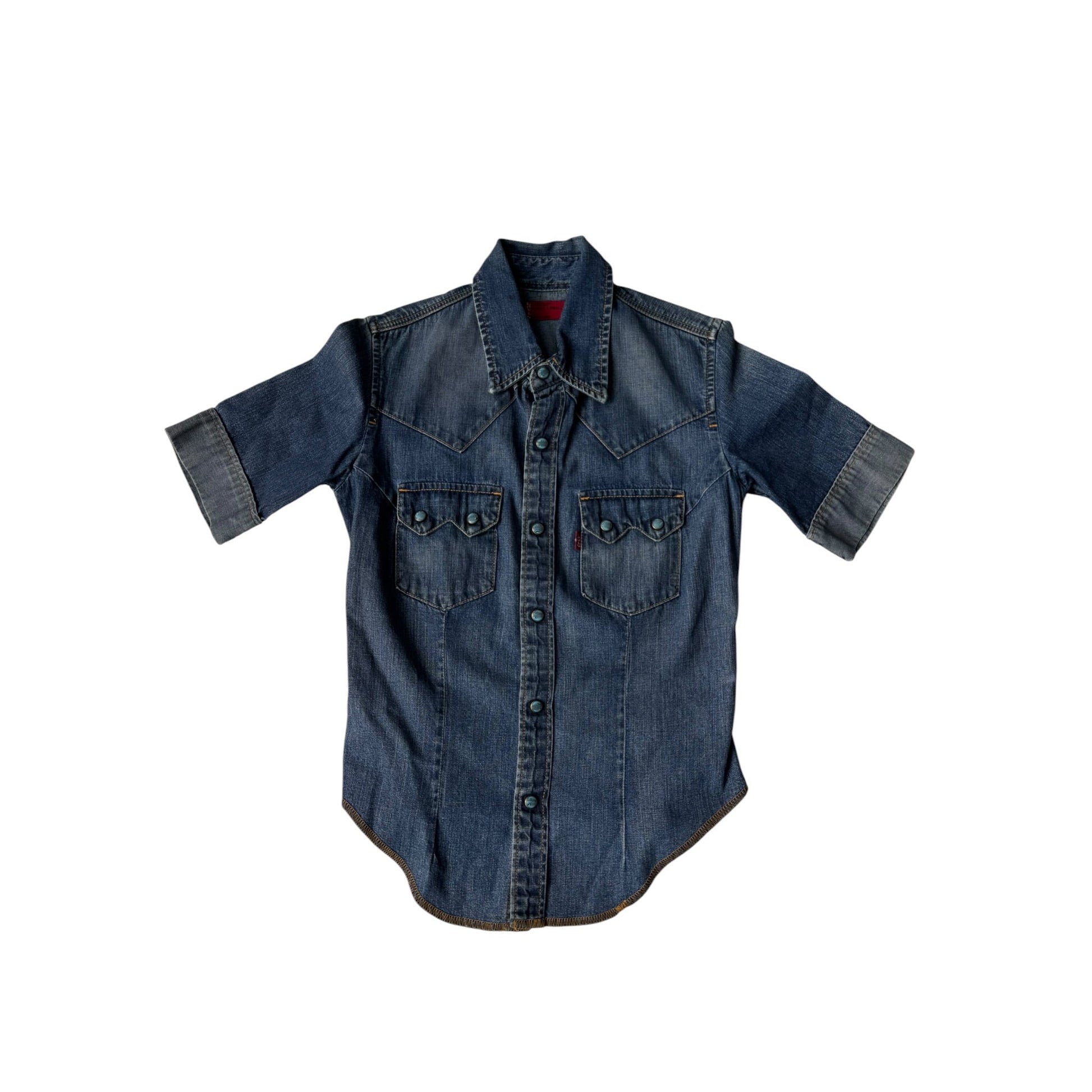 🤠 Cămașă Y2K Damă Levi’s Red Tab Denim – XS - anbracaminte