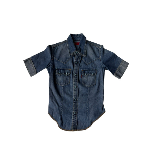 🤠 Cămașă Y2K Damă Levi’s Red Tab Denim – XS - anbracaminte