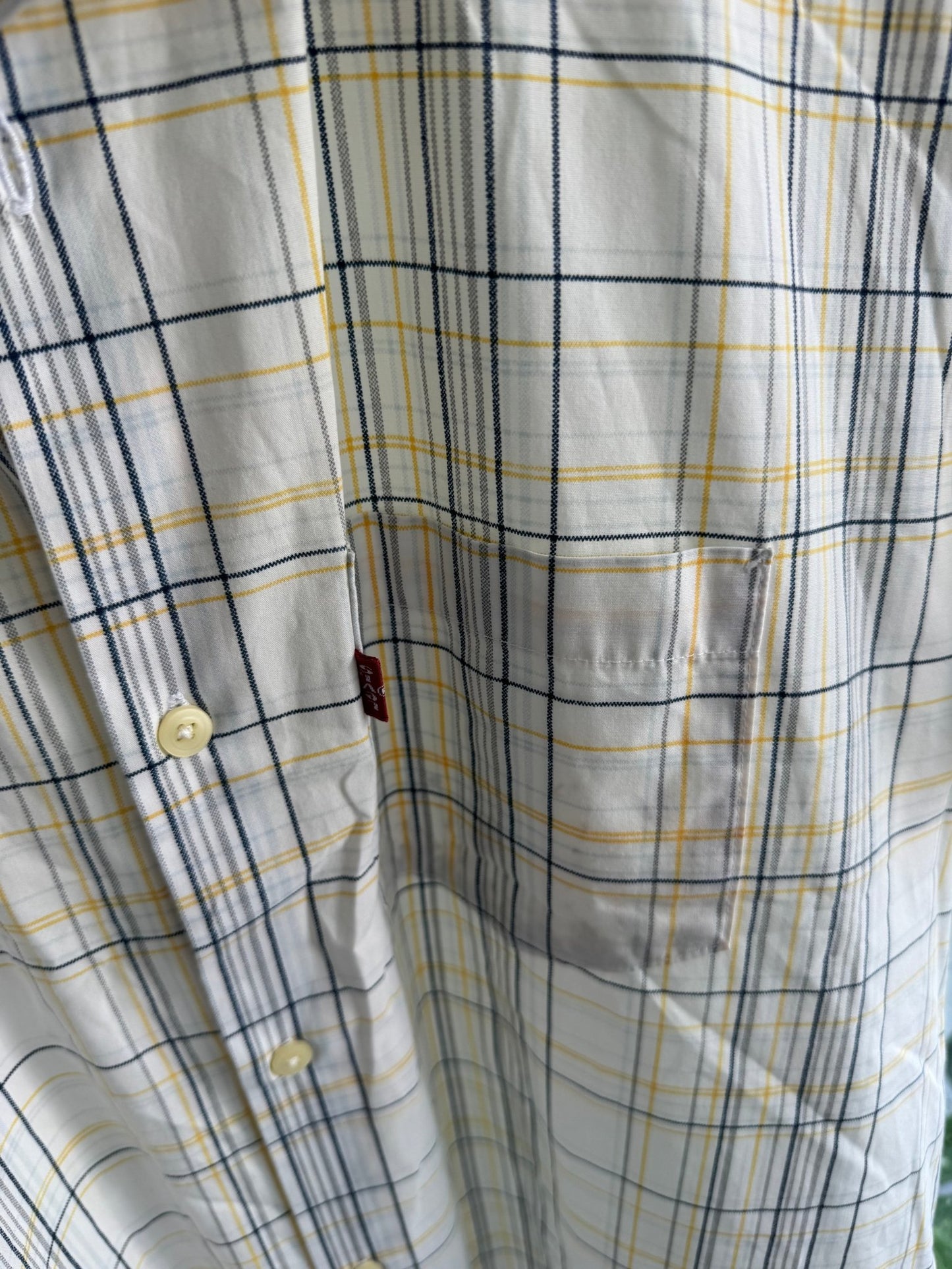 👕 Cămașă Y2K Levi’s Red Tab Carouri Bărbați – M - anbracaminte