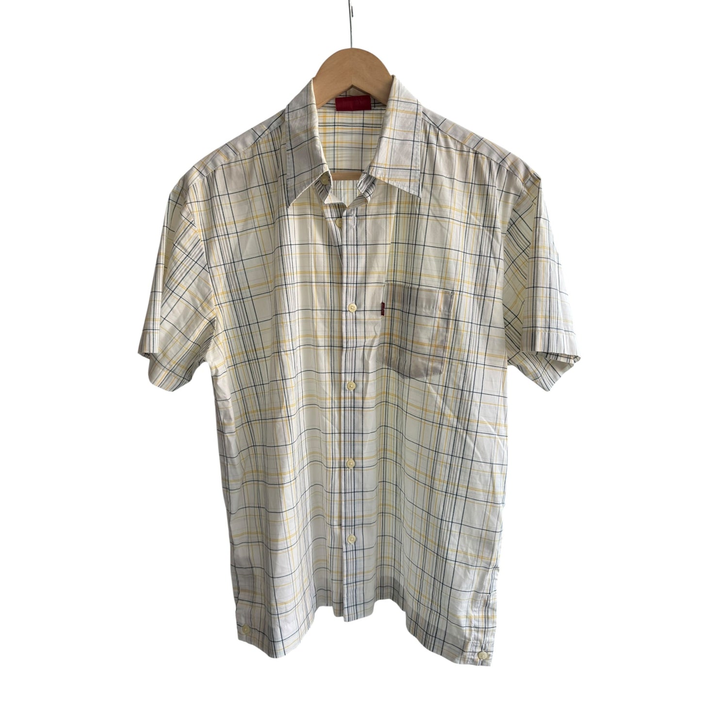 👕 Cămașă Y2K Levi’s Red Tab Carouri Bărbați – M - anbracaminte