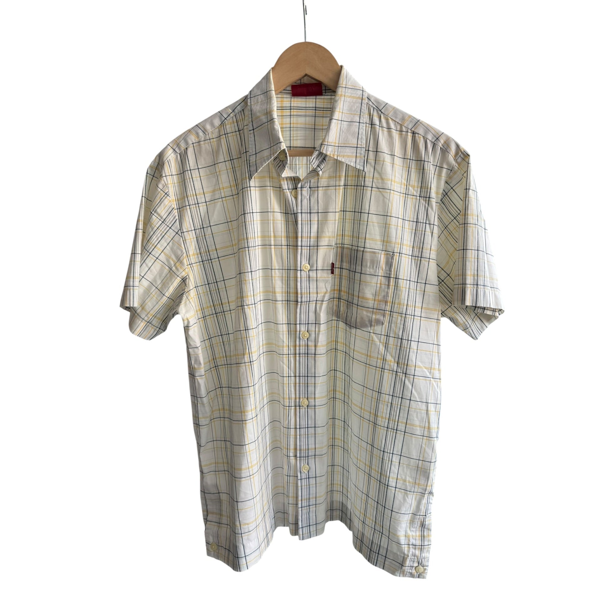 👕 Cămașă Y2K Levi’s Red Tab Carouri Bărbați – M - anbracaminte