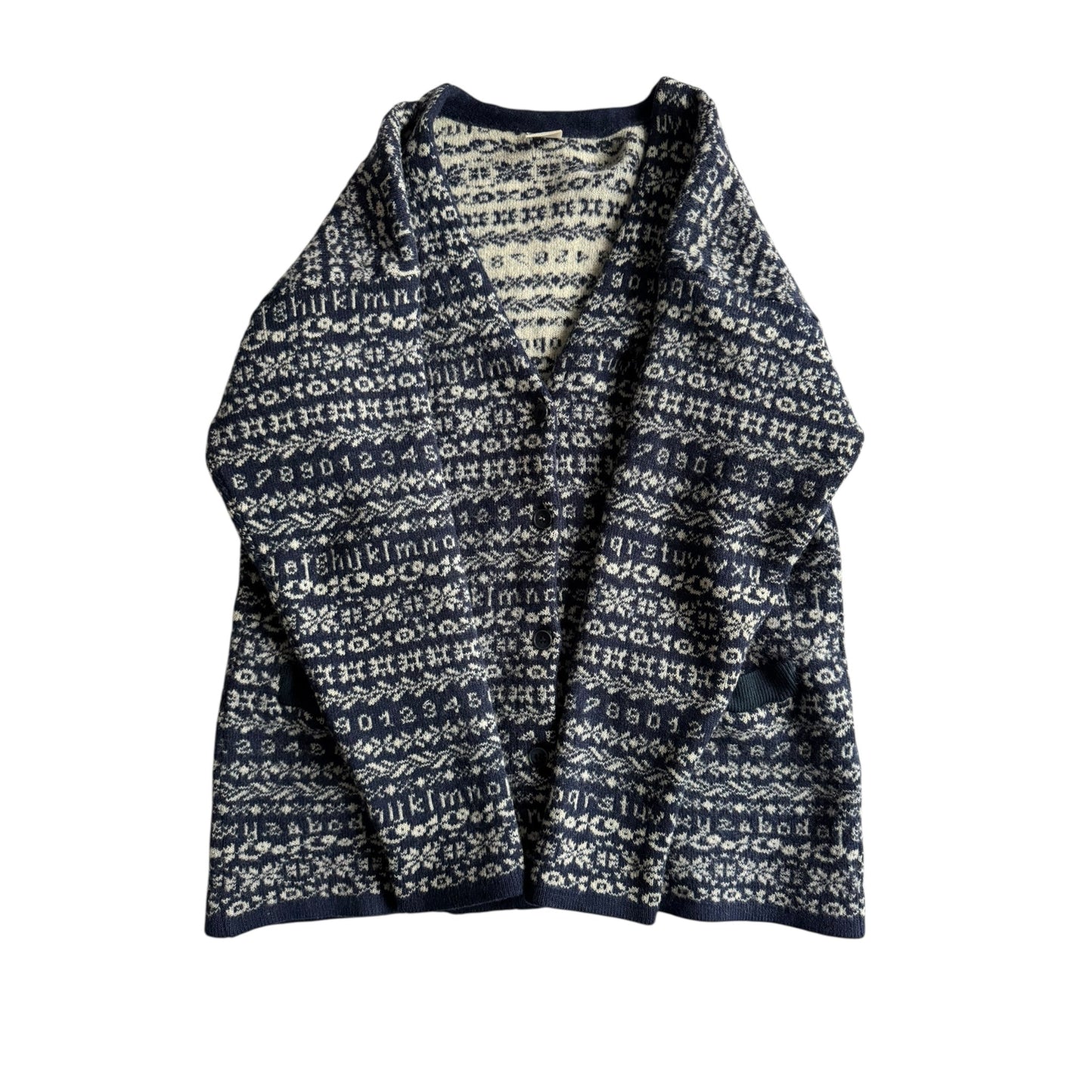 🧶 Cardigan Oilily Vintage cu Model Etnic – Mărime S Femei - anbracaminte