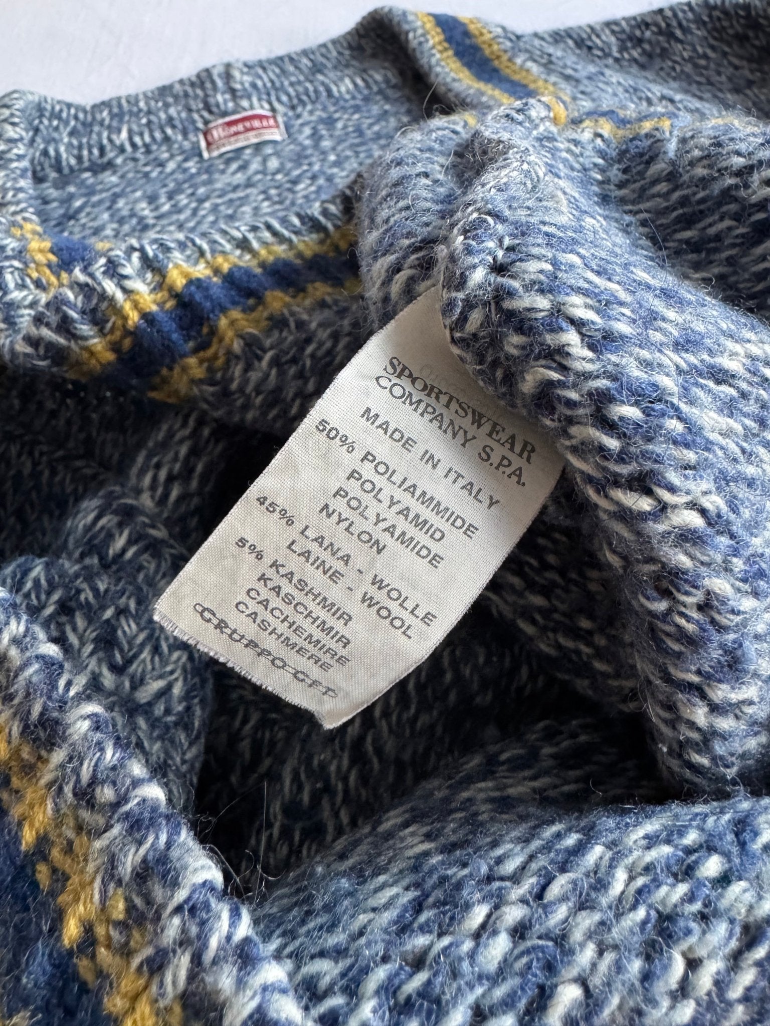 🧶 Cardigan Vintage 80’s Boneville / Massimo Osti Era (Mărime M) - anbracaminte