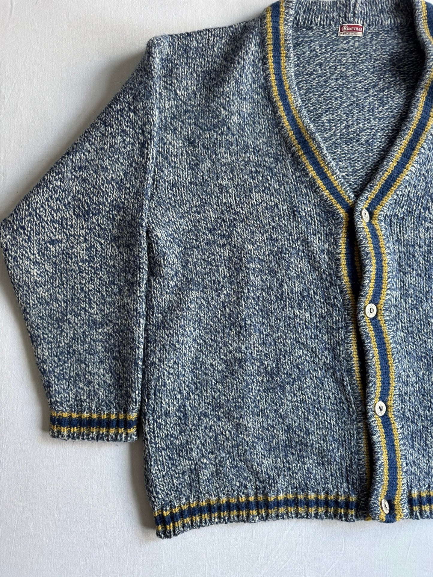 🧶 Cardigan Vintage 80’s Boneville / Massimo Osti Era (Mărime M) - anbracaminte