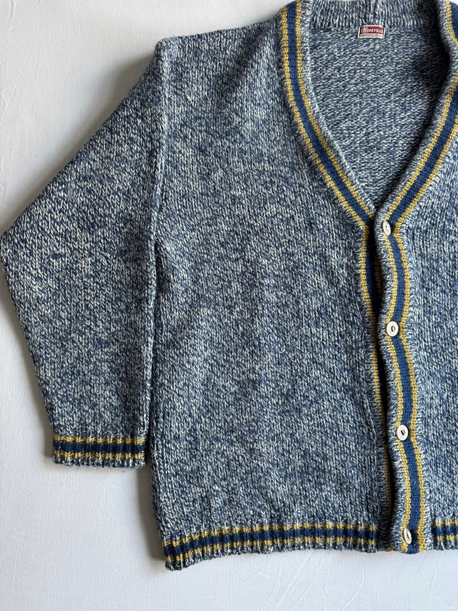 🧶 Cardigan Vintage 80’s Boneville / Massimo Osti Era (Mărime M) - anbracaminte