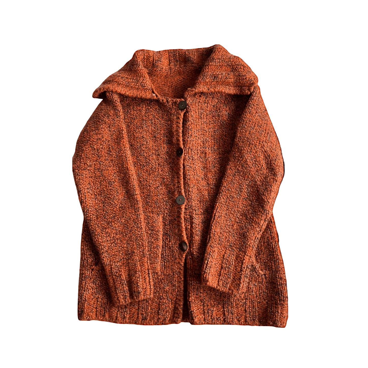 🧶 Cardigan Vintage Damă din Merino Extra Fine, Mohair, Angora, Cașmir și Mătase – M - anbracaminte