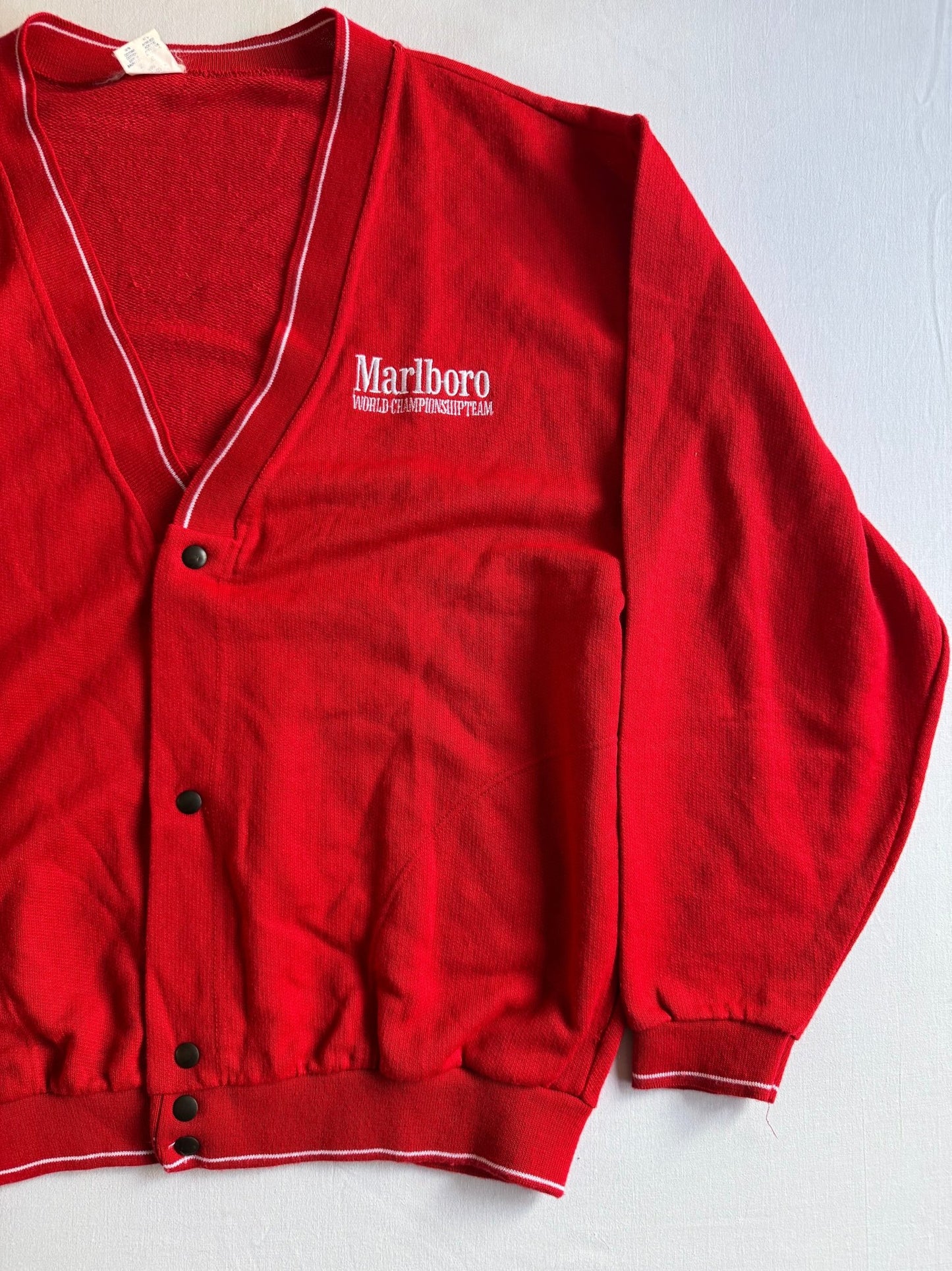 🚬 Cardigan Vintage Marlboro World Championship Team (Mărime XL) - anbracaminte