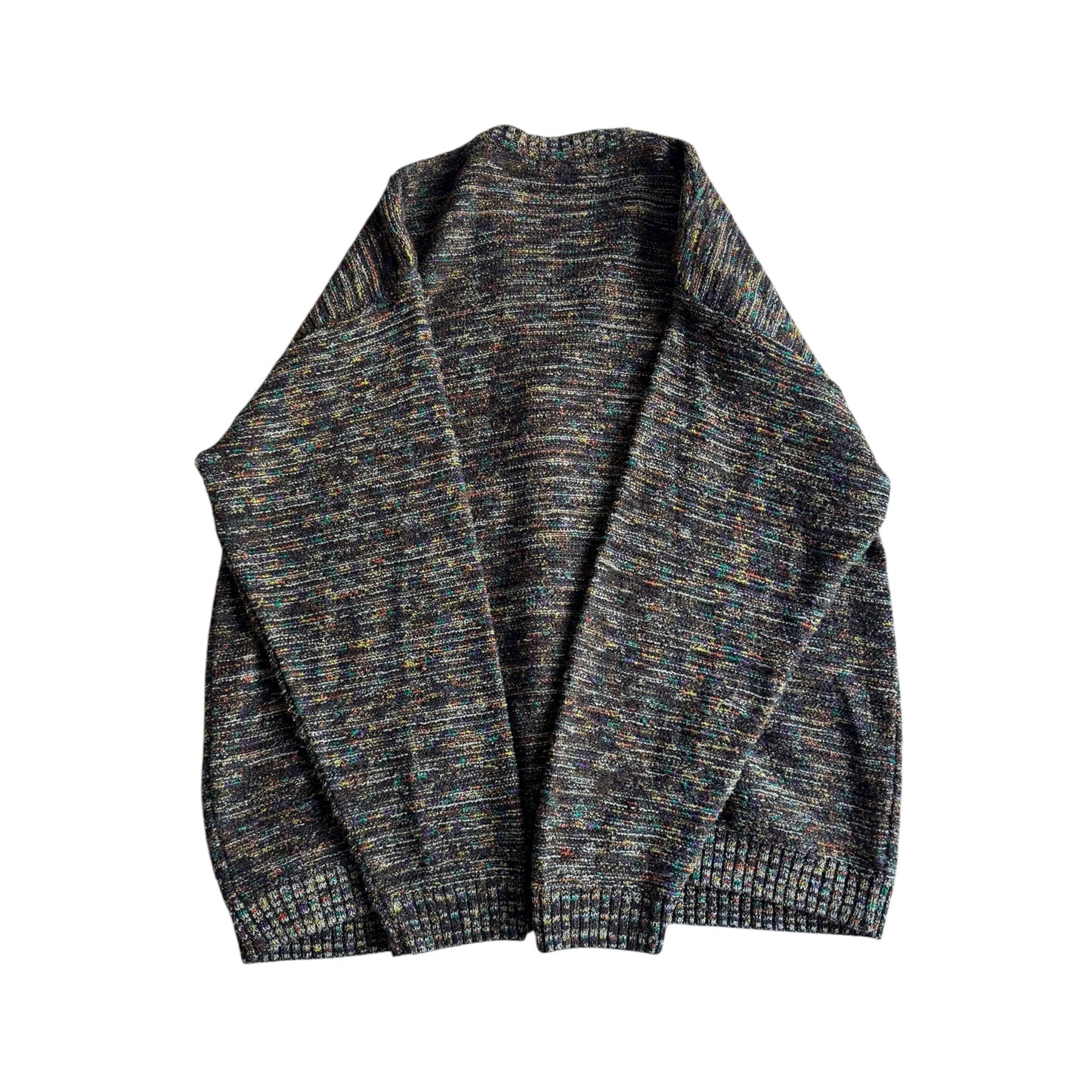 🧶 Cardigan Vintage Texturat / Tricot Italian (Mărime 52 - XL) - anbracaminte