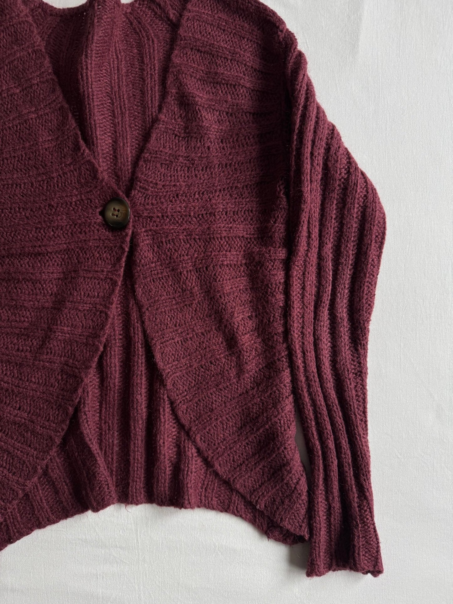 🧶 Cardigan Y2K Damă din Super Kid Mohair și Lână – aprox. M - anbracaminte