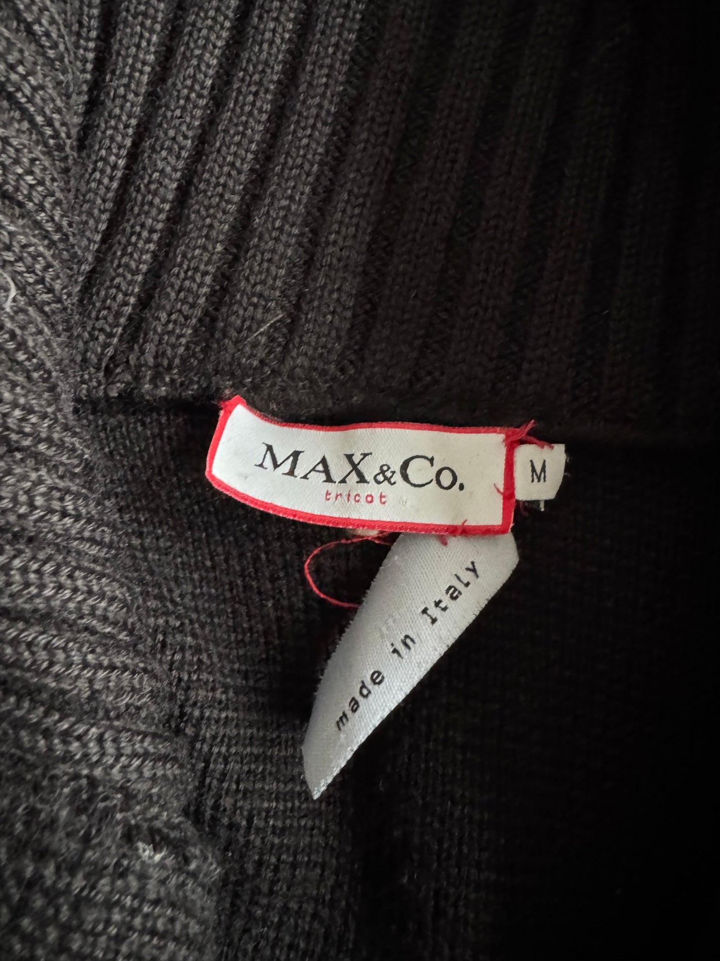 🖤 Cardigan Y2K Damă Max & Co. Negru – M - anbracaminte