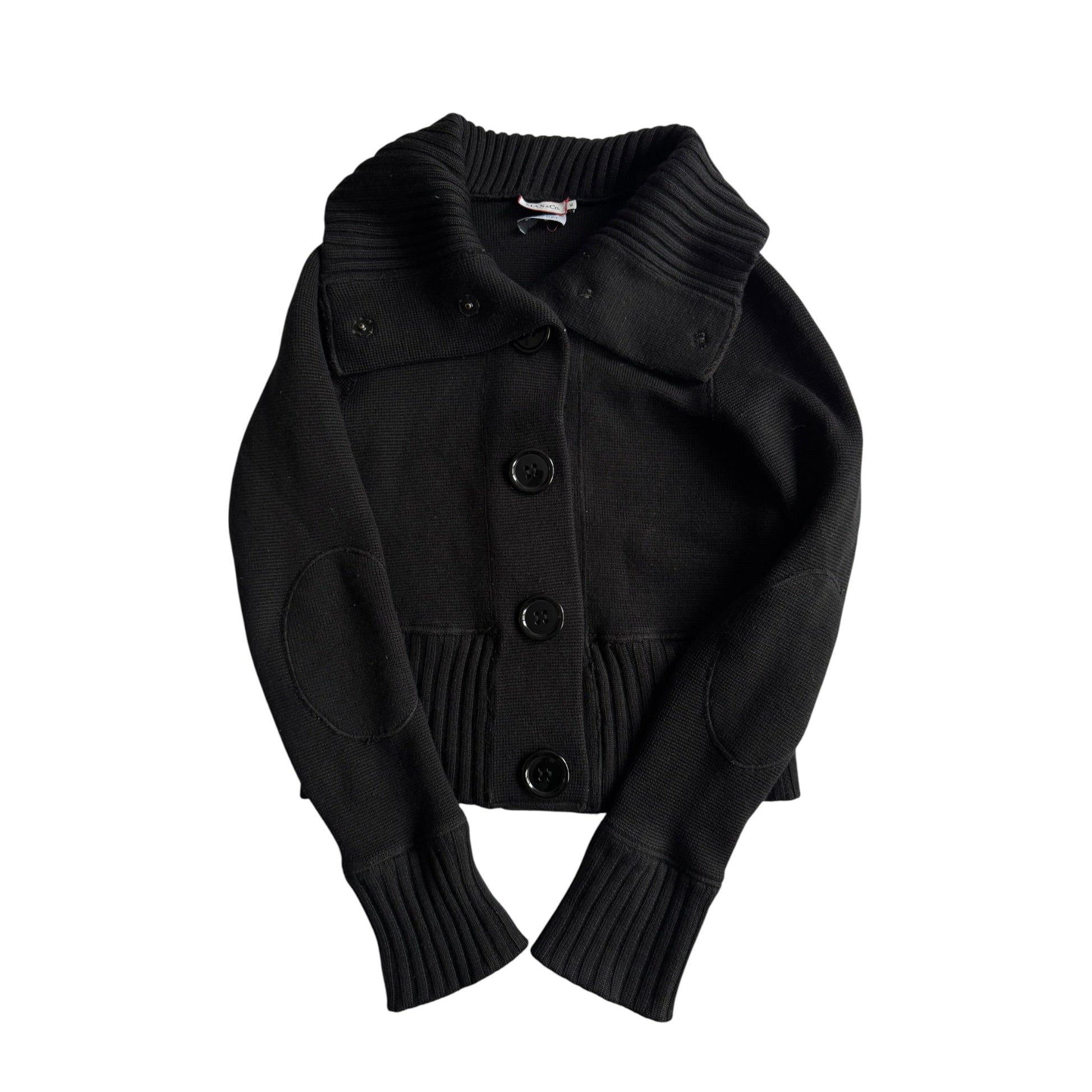 🖤 Cardigan Y2K Damă Max & Co. Negru – M - anbracaminte
