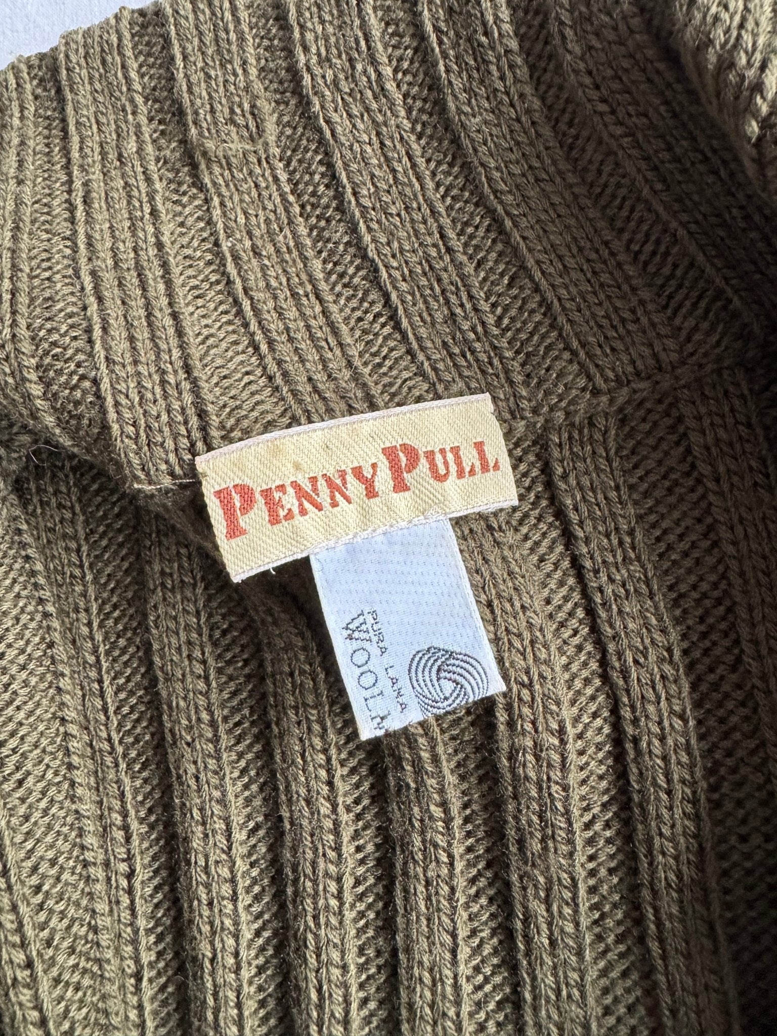 🧶 Cardigan Y2K Damă Pennyblack Verde Închis – M - anbracaminte