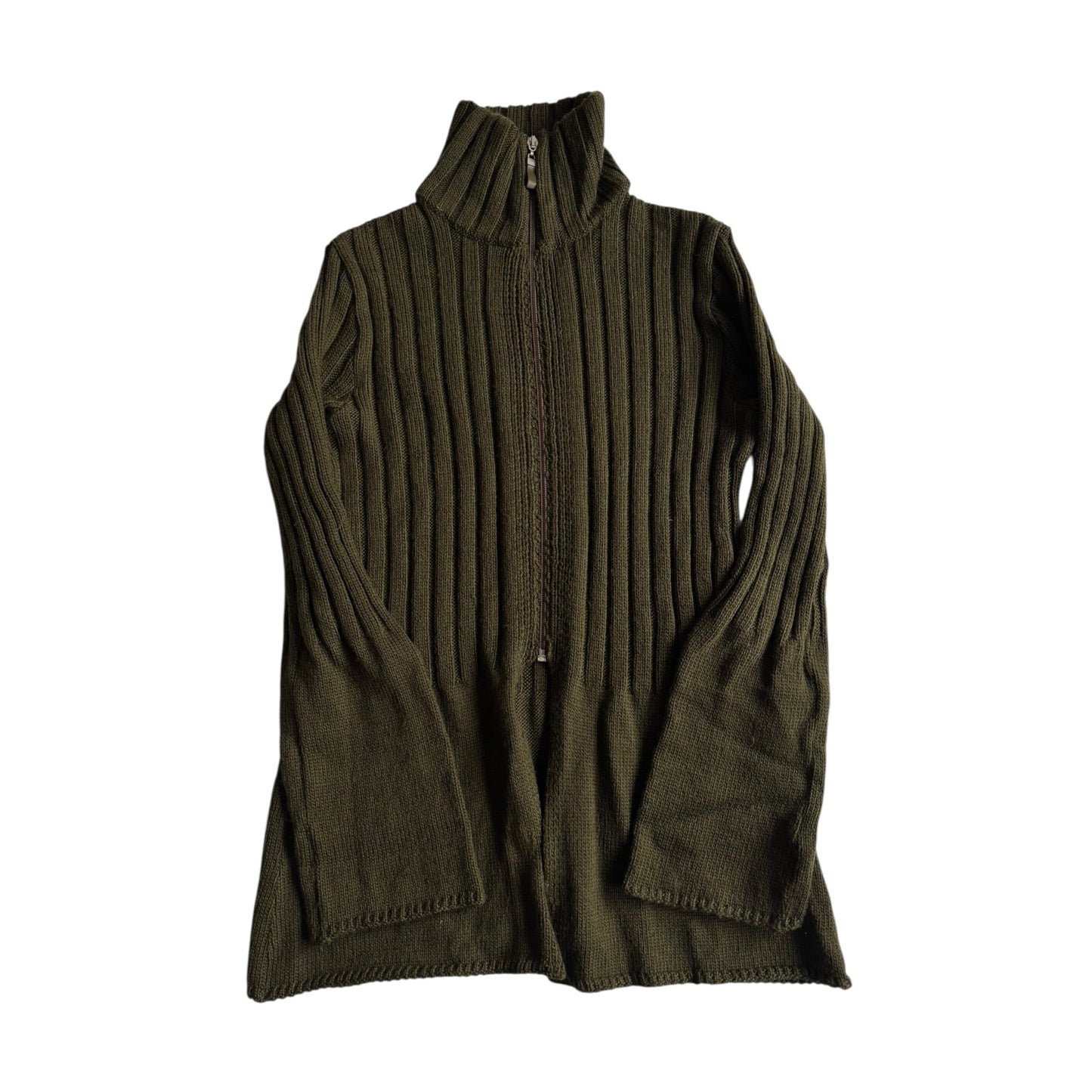 🧶 Cardigan Y2K Damă Pennyblack Verde Închis – M - anbracaminte