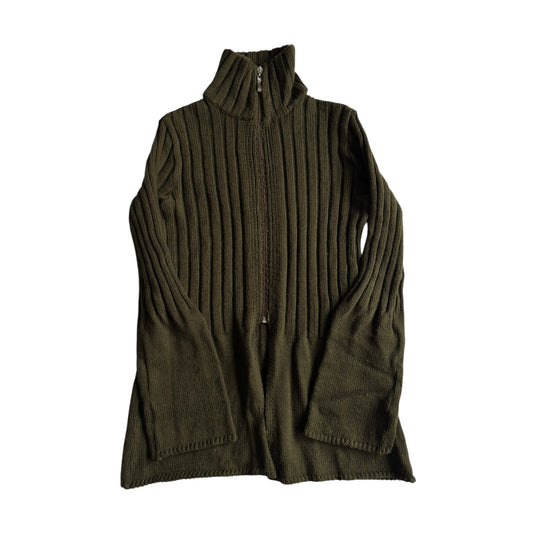 🧶 Cardigan Y2K Damă Pennyblack Verde Închis – M - anbracaminte