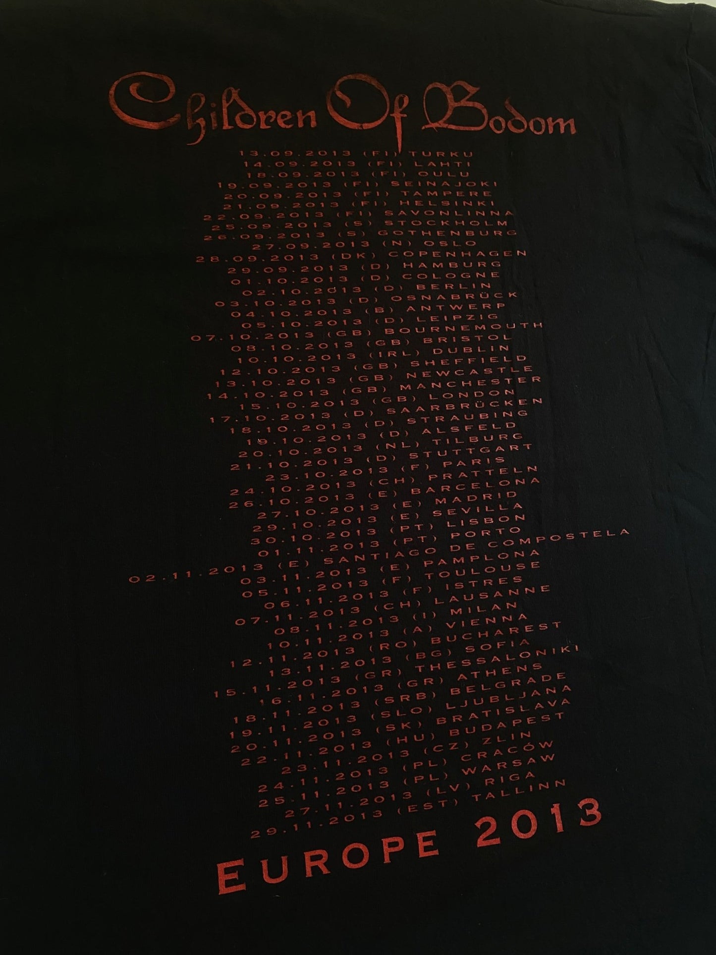 Children of Bodom 2013 Tour Tee - anbracaminte
