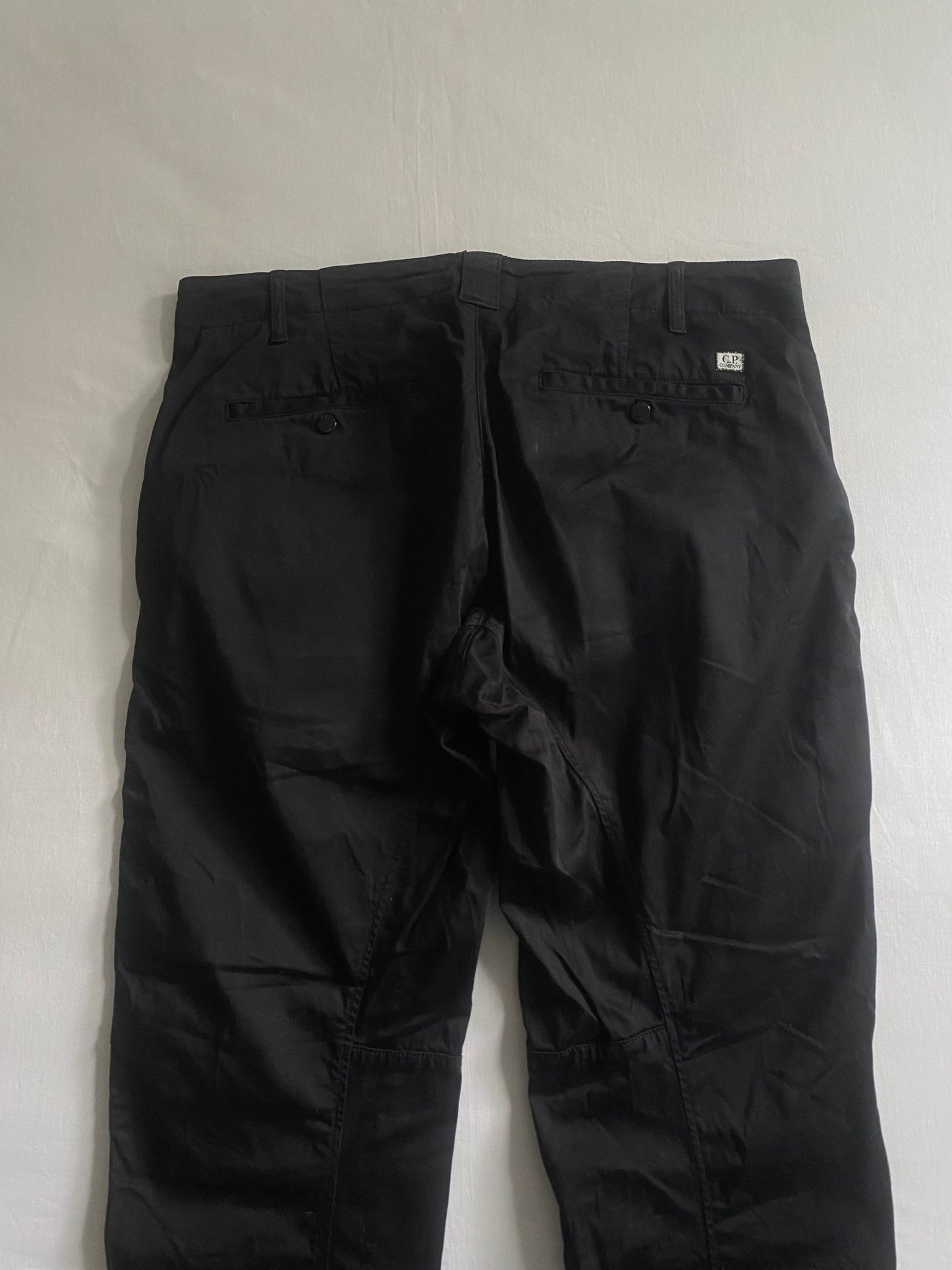 C.P. Company – Pantaloni Jogger Fit Negri - anbracaminte