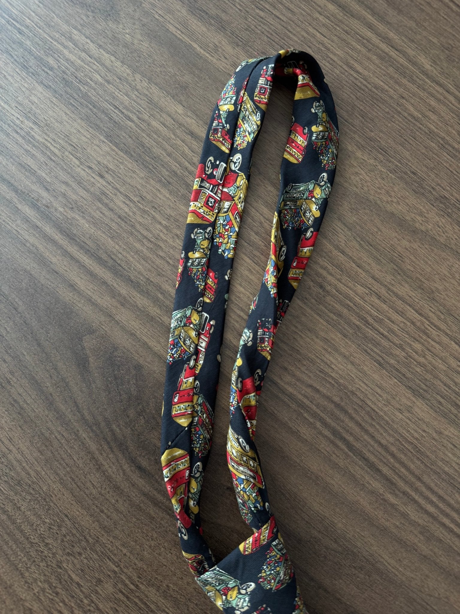 👔 Cravată Printed Hugo Boss Vintage | Mătase Naturală | Made in Italy - anbracaminte